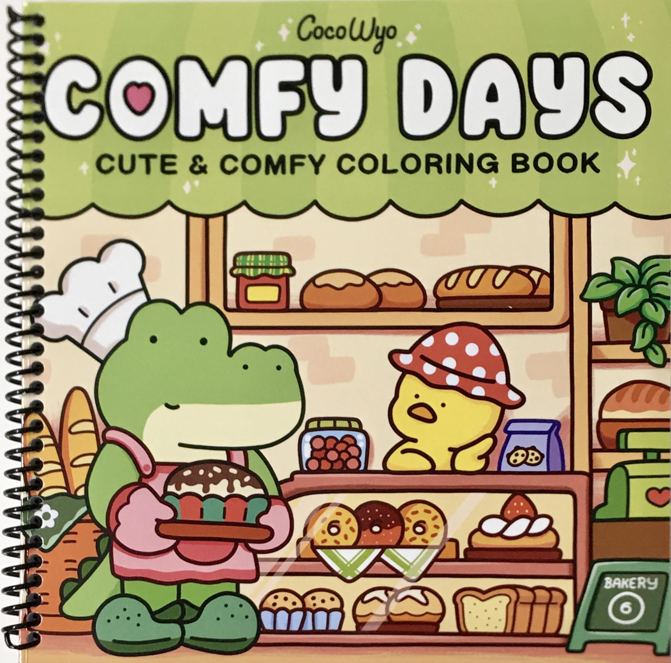 Comfy Days: Coloring Book for Adults and Teens Featuring Super Cute Animal Characters in Cozy Hygge Moments for Relaxation (Cozy Spaces Coloring) | Spiraled by Spiraling Freedom®
