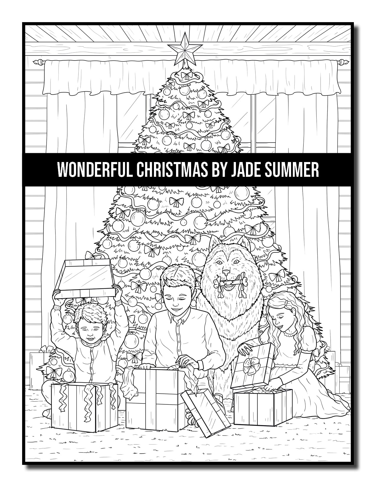 Wonderful Christmas: An Adult Coloring Book with Charming Christmas Scenes and Winter Holiday Fun (Christmas Coloring Books)
