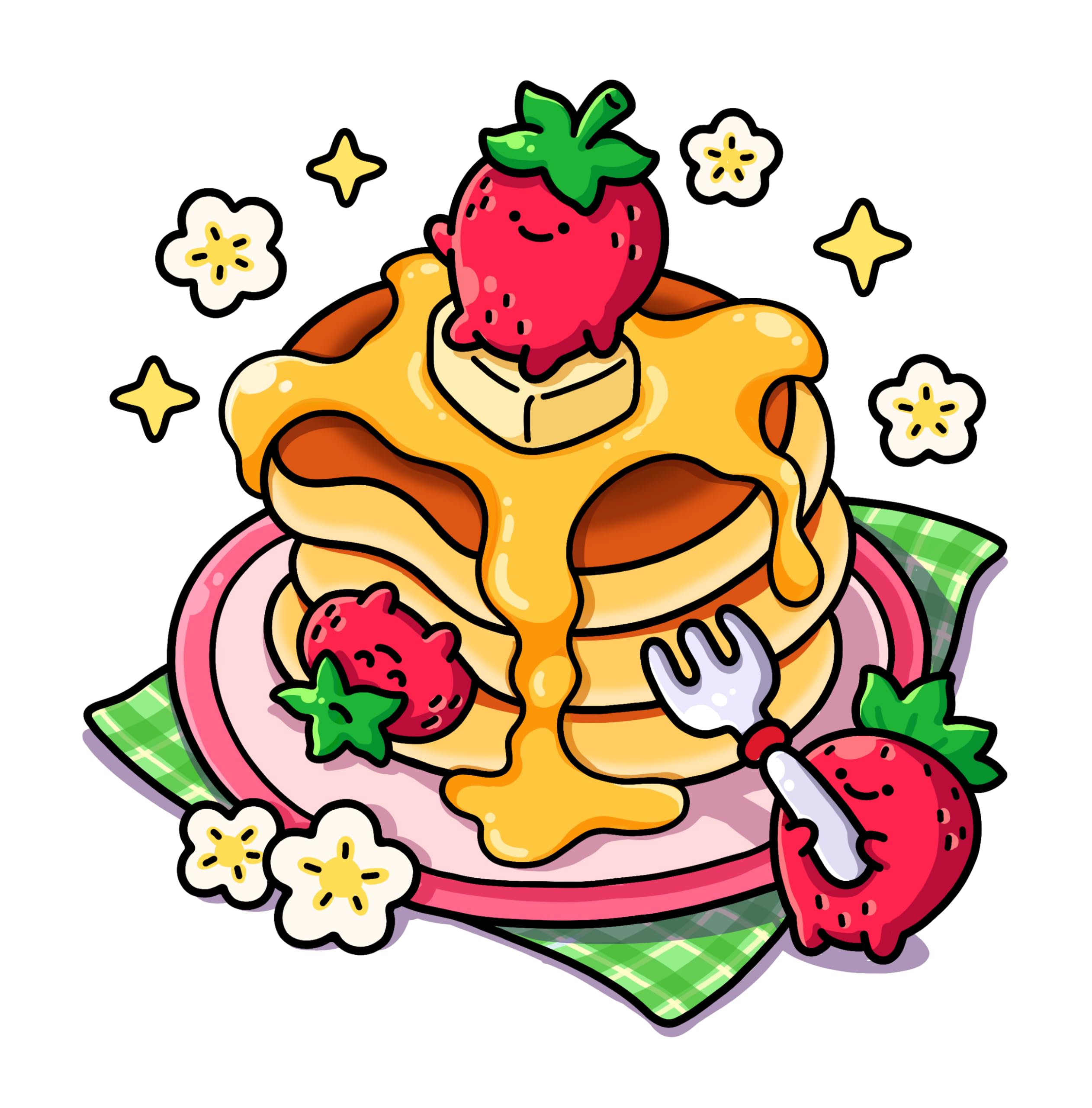 Veggie Life: Fruits and Vegetables Coloring Book for Adults and Teens