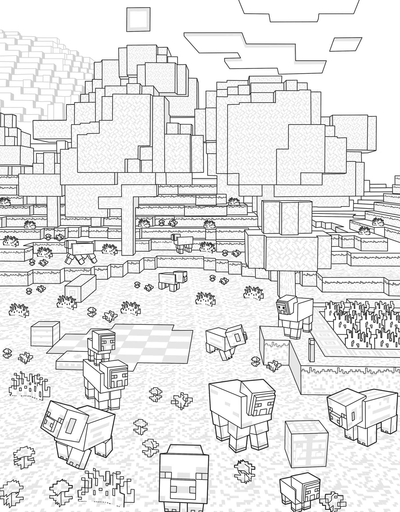 The Official Minecraft Coloring Book, Volume 2