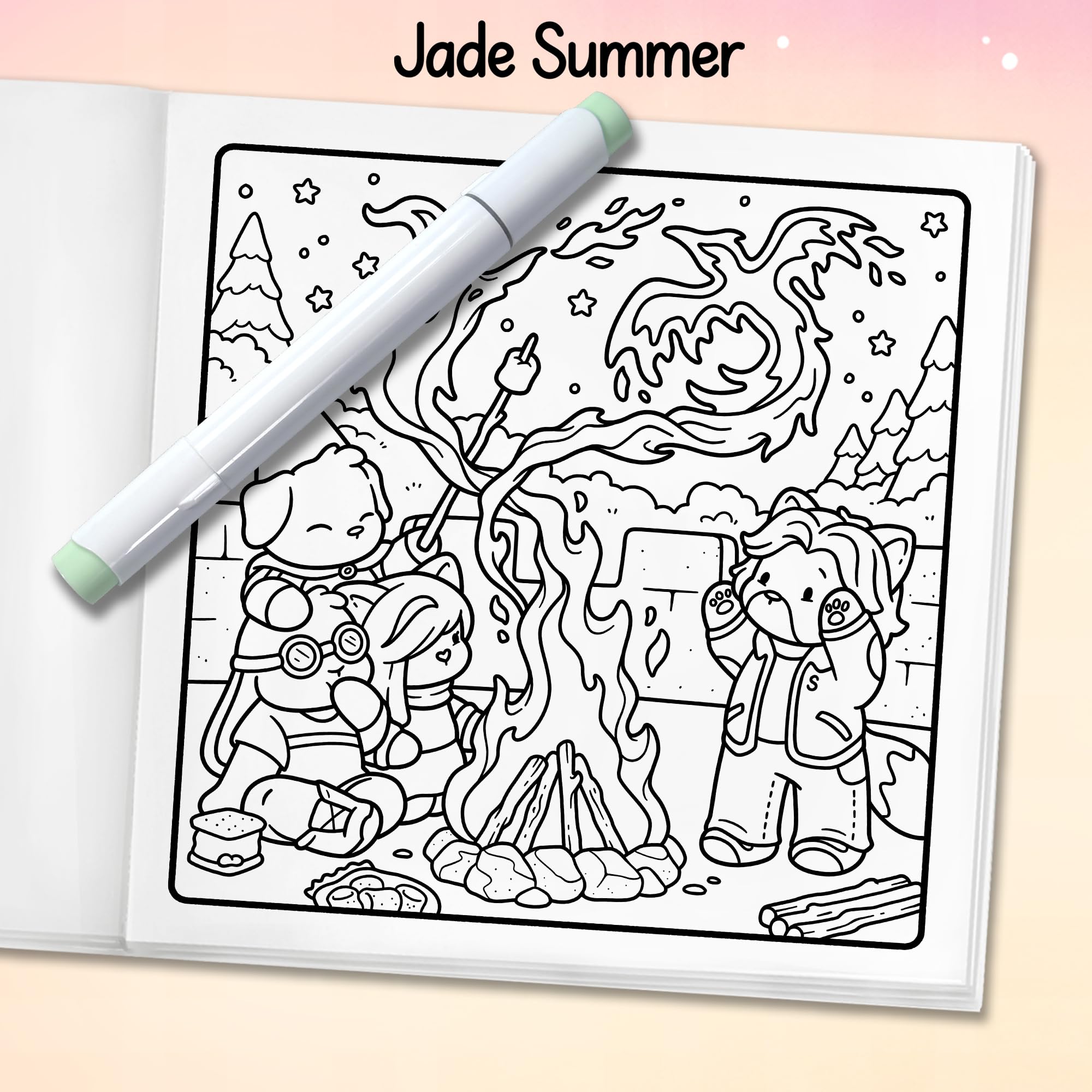 Magic Academy: Cozy Fantasy Coloring Book for Adults and Teens with Witches, Wizards, Spells, Potions, and Magical School Adventures (Cozy Coloring Books)