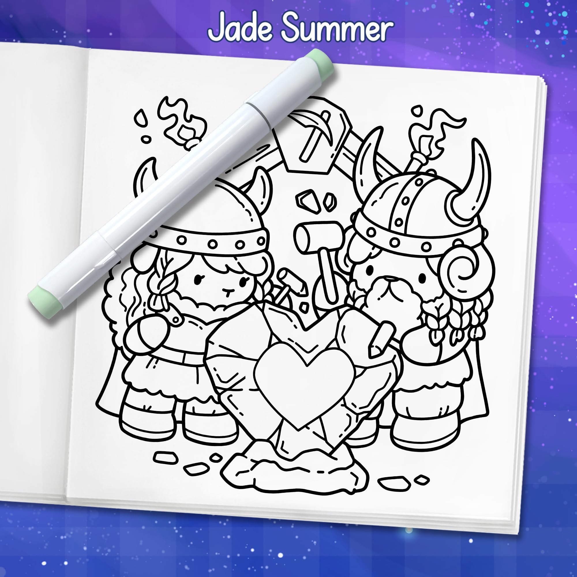 Cozy Romantasy: Cute Coloring Book for Adults and Teens with Fantasy Romance Scenes for Relaxation (Cozy Coloring Books)