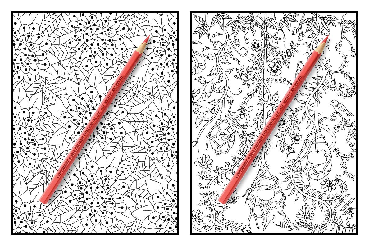 Magical Forest: An Adult Coloring Book with Enchanted Forest Animals, Cute Fantasy Scenes, and Beautiful Flower Designs for Relaxation