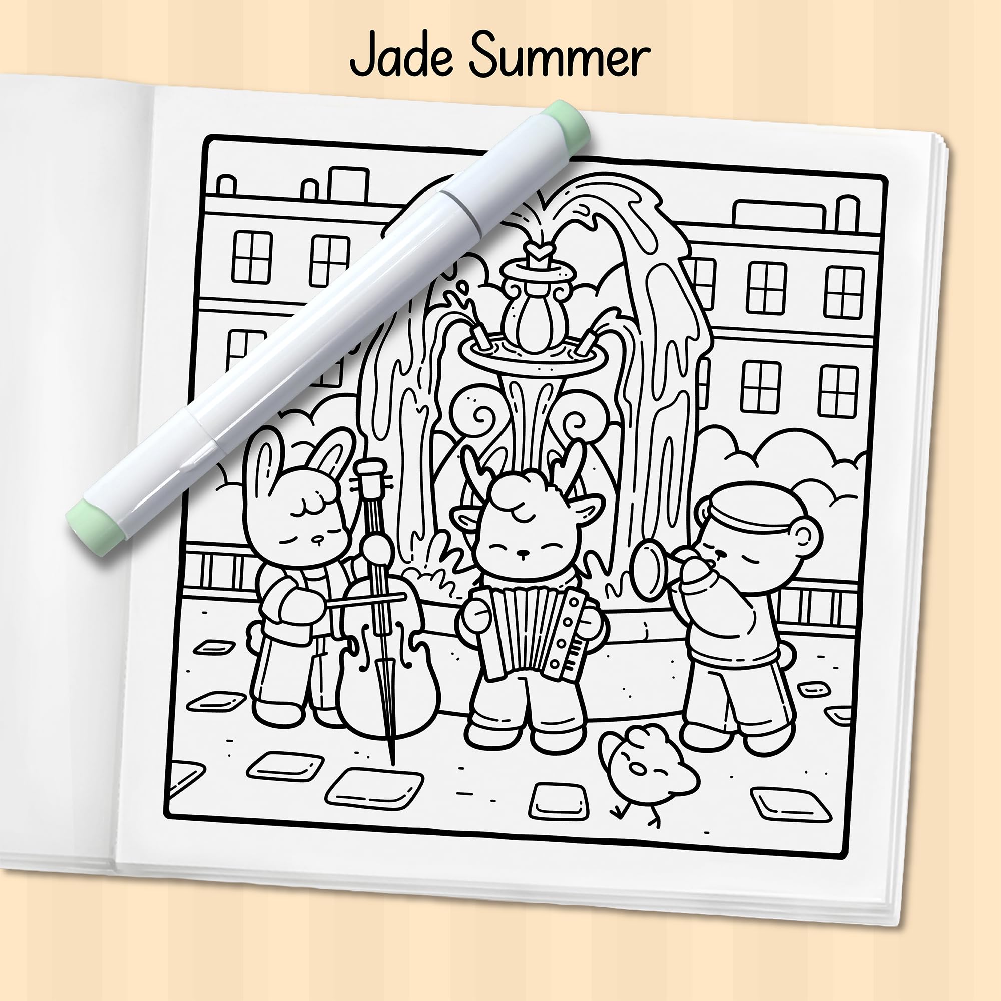 Cozy France: A Cute Coloring Book for Adults and Teens with Charming Characters and Delightful French Scenes for Relaxation (Cozy Coloring Books)