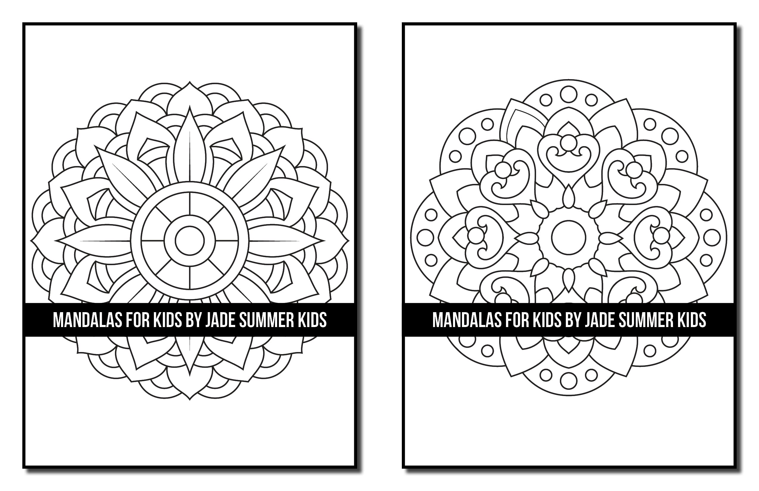 Mandala Coloring Book: For Kids with Fun, Easy, and Relaxing Mandalas for Boys and Girls