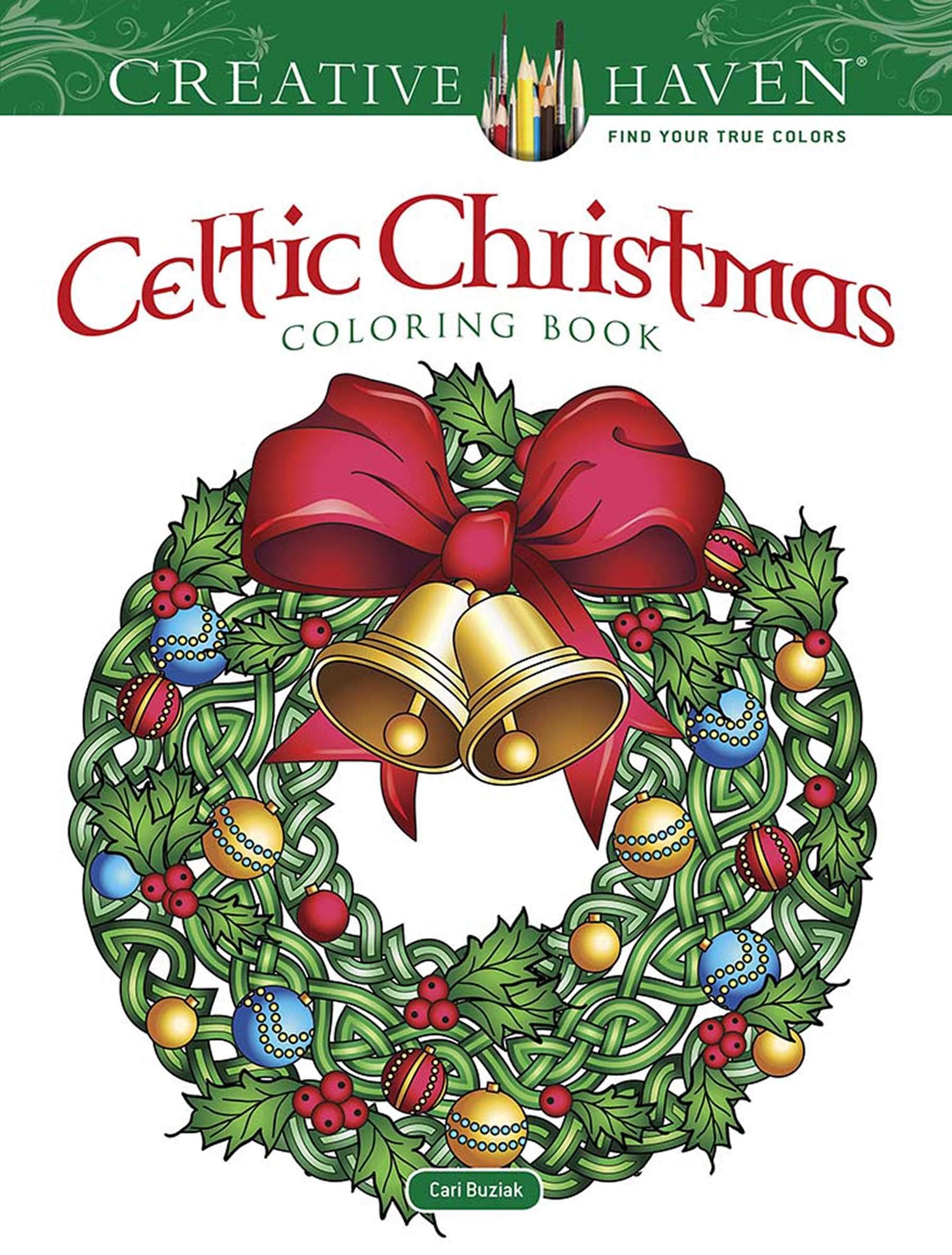 Creative Haven Celtic Christmas Coloring Book (Adult Coloring Books: Christmas)