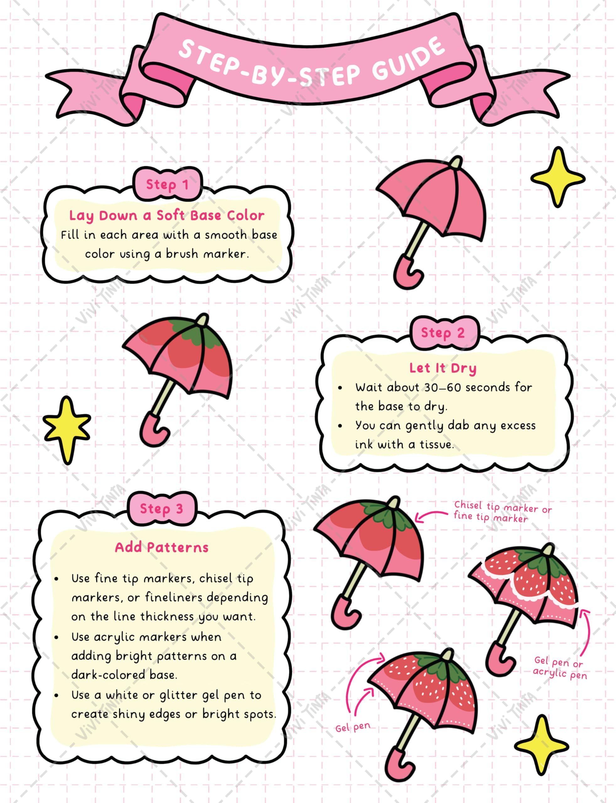 How to Color: Simple Step-by-Step Guide to Coloring Patterns, Textures, Shading, and Blending