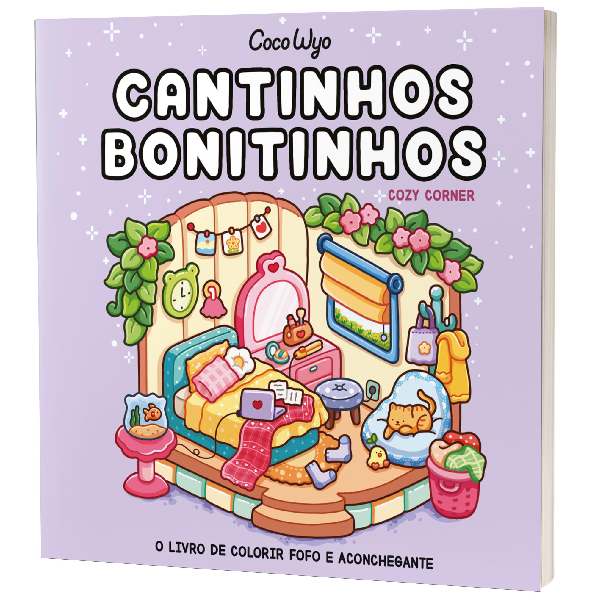 CANTINHOS BONITINHOS (COZY CORNER) – LIVRO DE COLORIR COCO WYO