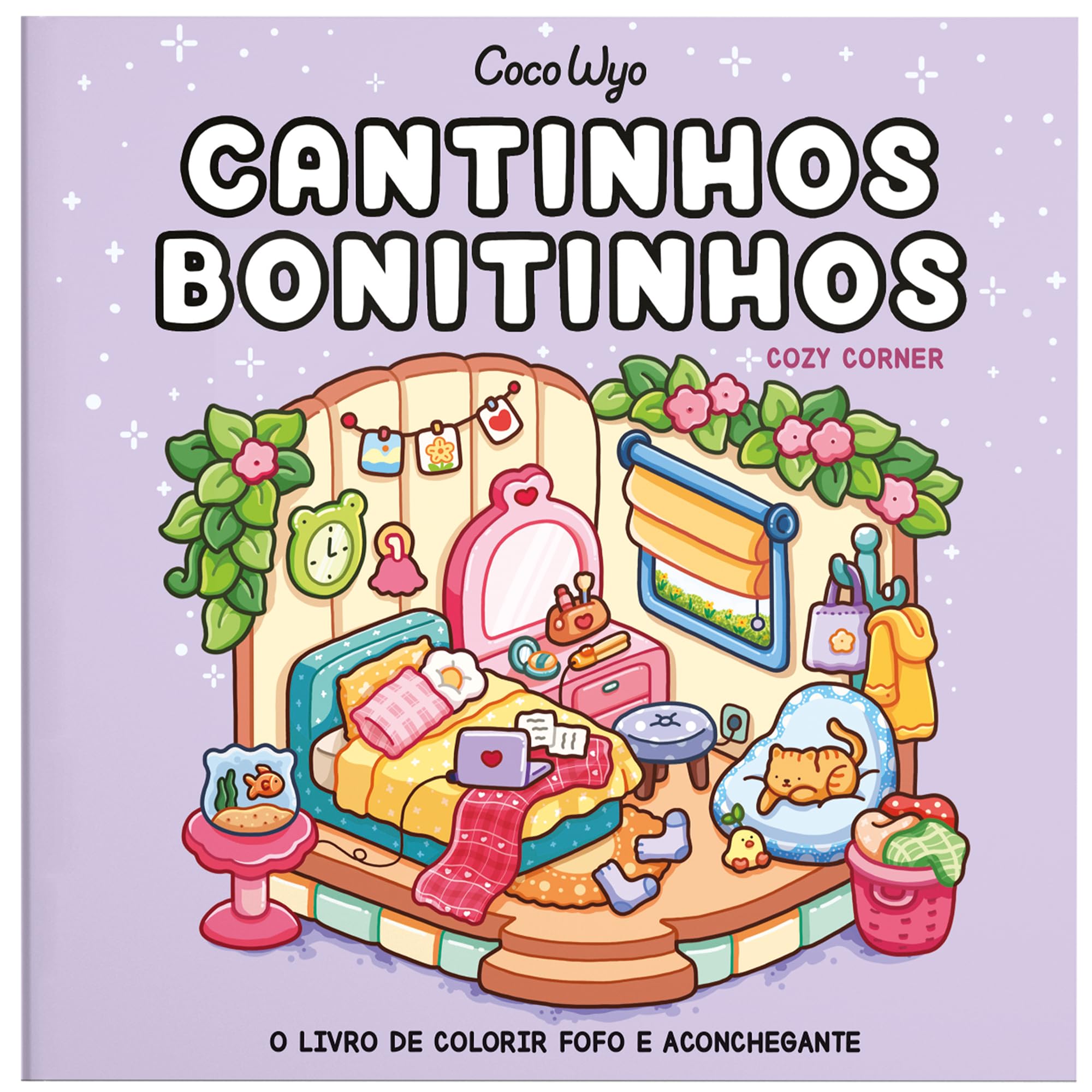 CANTINHOS BONITINHOS (COZY CORNER) – LIVRO DE COLORIR COCO WYO