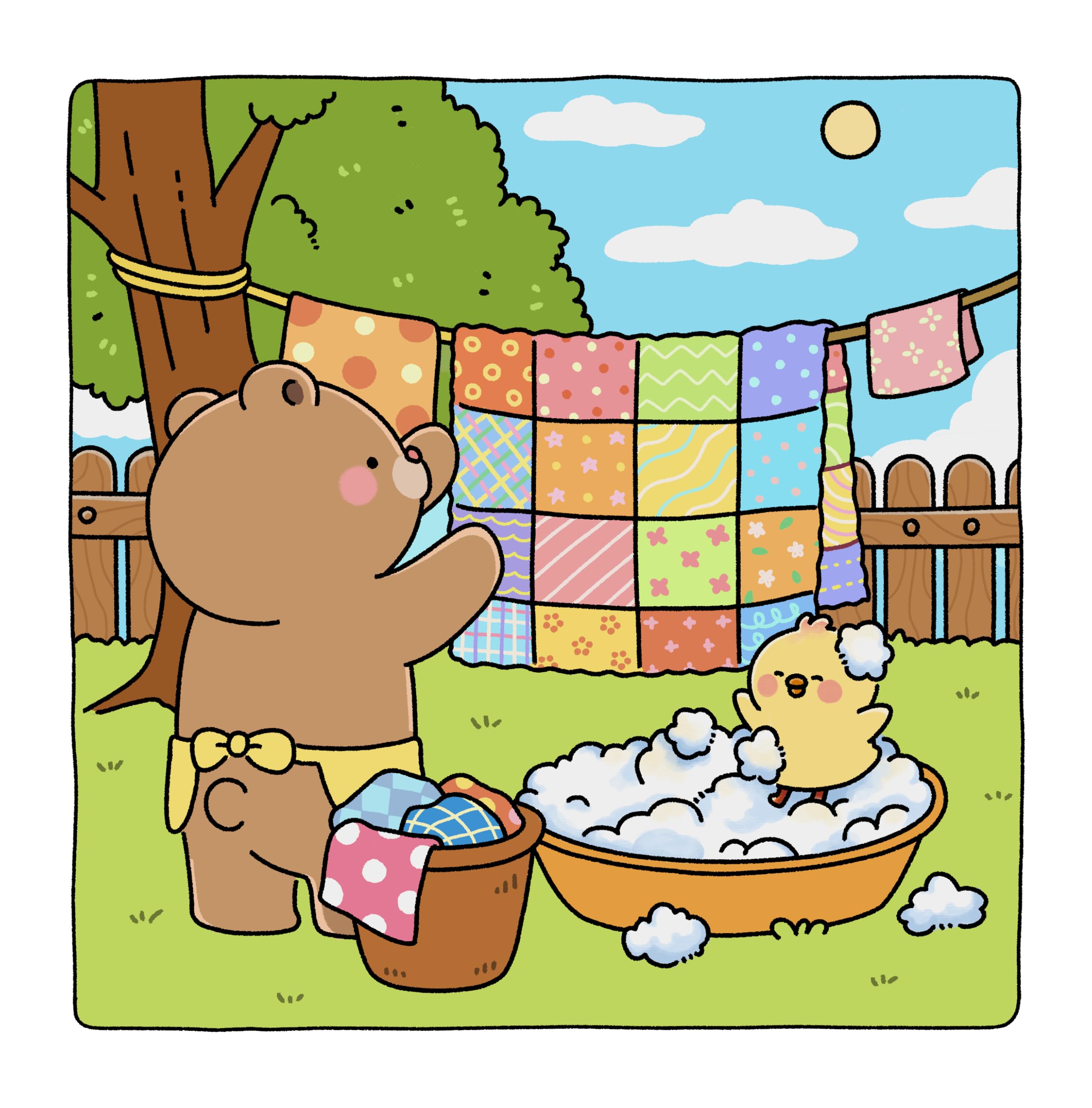 Gummy & Pecky: Super Cute Coloring Book for Adults and Teens about Besties and Their Heartwarming Adventures