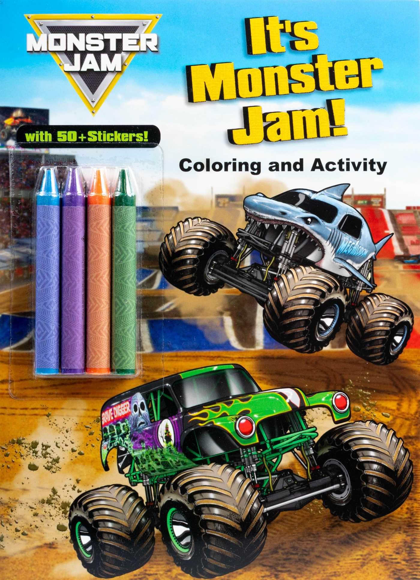 Monster Jam: It's Monster Jam! (Color & Activity with Crayons)