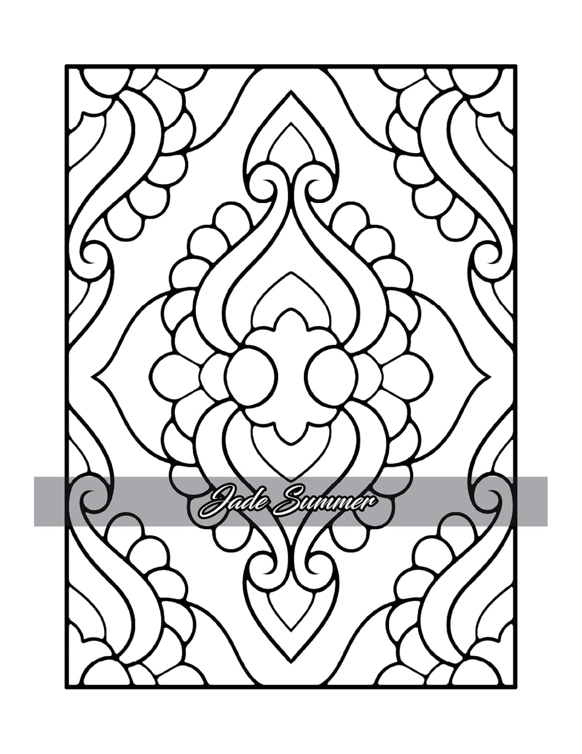 Simple Coloring Book: Easy, Bold, and Large Print Designs for Adults, Teens, Seniors, and Beginners (Easy Coloring Books)