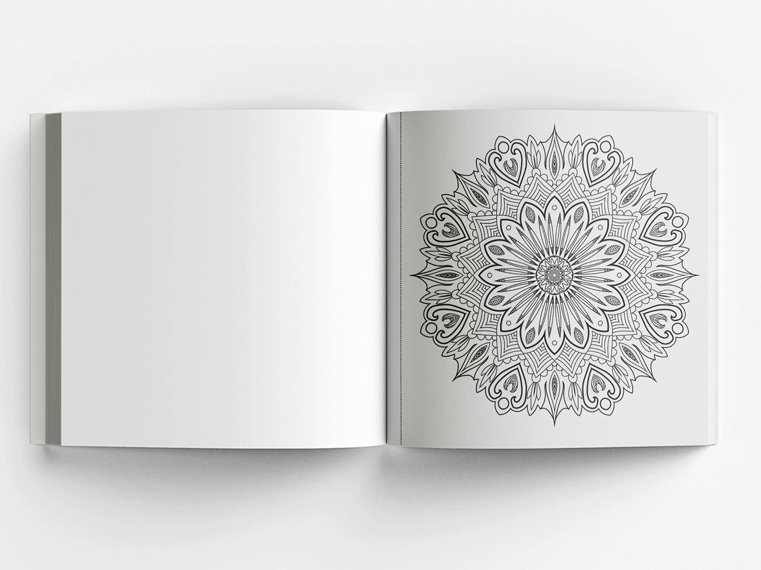 Mandala Art: Colouring Books for Adults with Tear Out Sheets