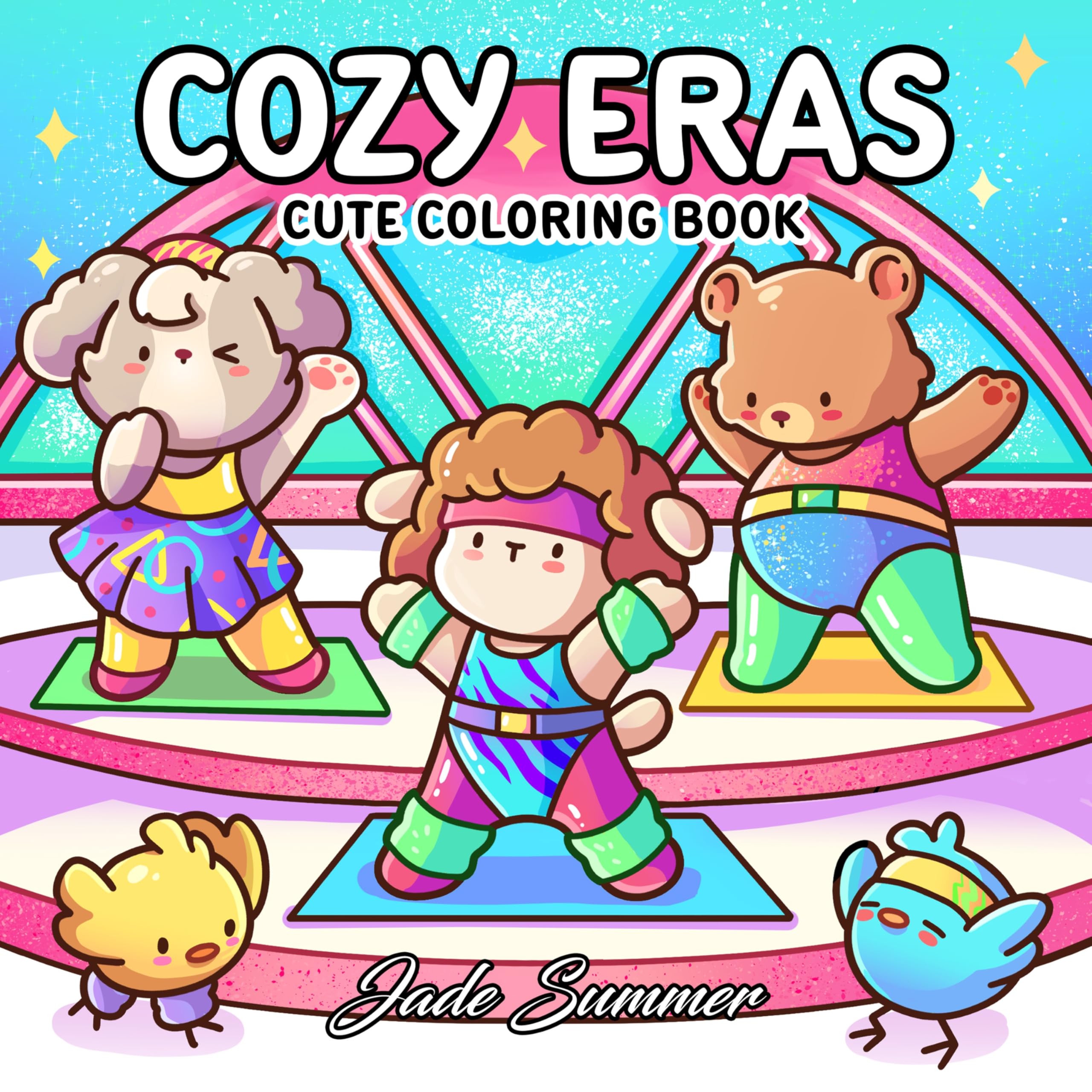Cozy Eras: Cute Coloring Book for Adults and Teens with Adorable Characters and Nostalgic Scenes for Relaxation (Cozy Coloring Books)
