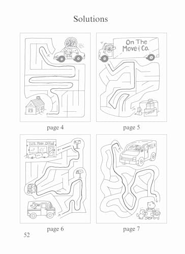 On the Go Mazes (Dover Little Activity Books: Puzzles)