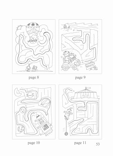 On the Go Mazes (Dover Little Activity Books: Puzzles)