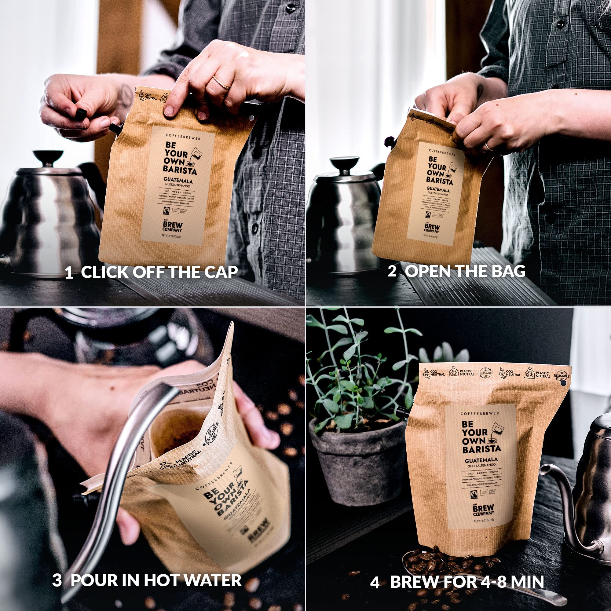 Original Gourmet Coffee Gift Set for Men & Women - 7 World's Finest Single Origin Specialty & Organic Coffees in Innovative Brewers | Sampler Box for Coffee Lover to Brew & Enjoy Anytime, Anywhere