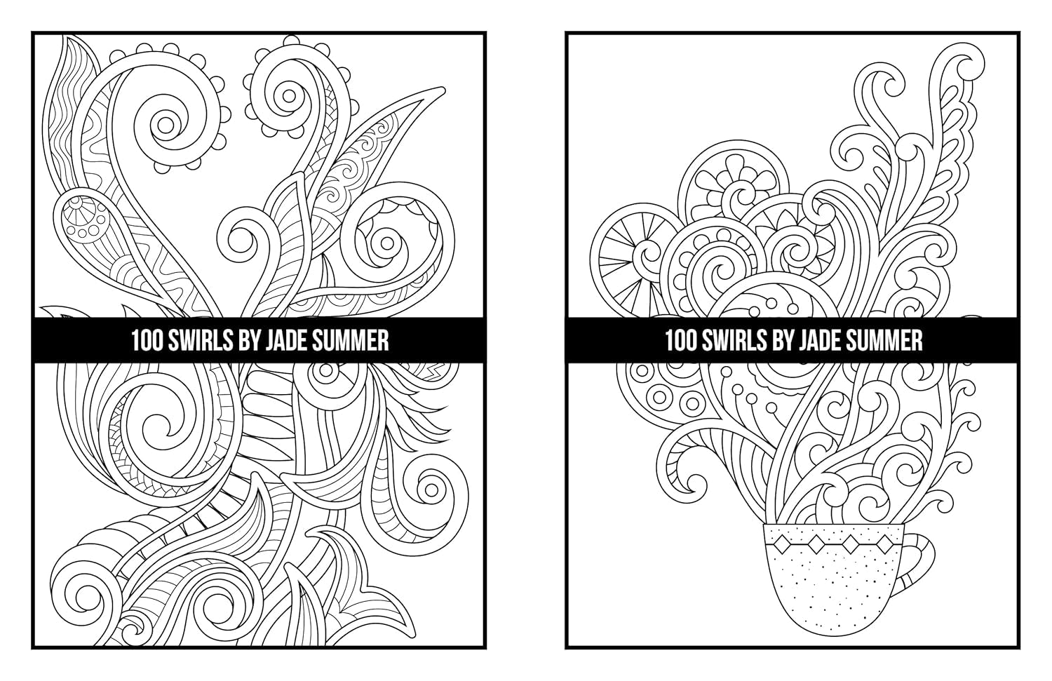 100 Swirls Coloring Book: for Adults with Fun, Easy, and Relaxing Designs