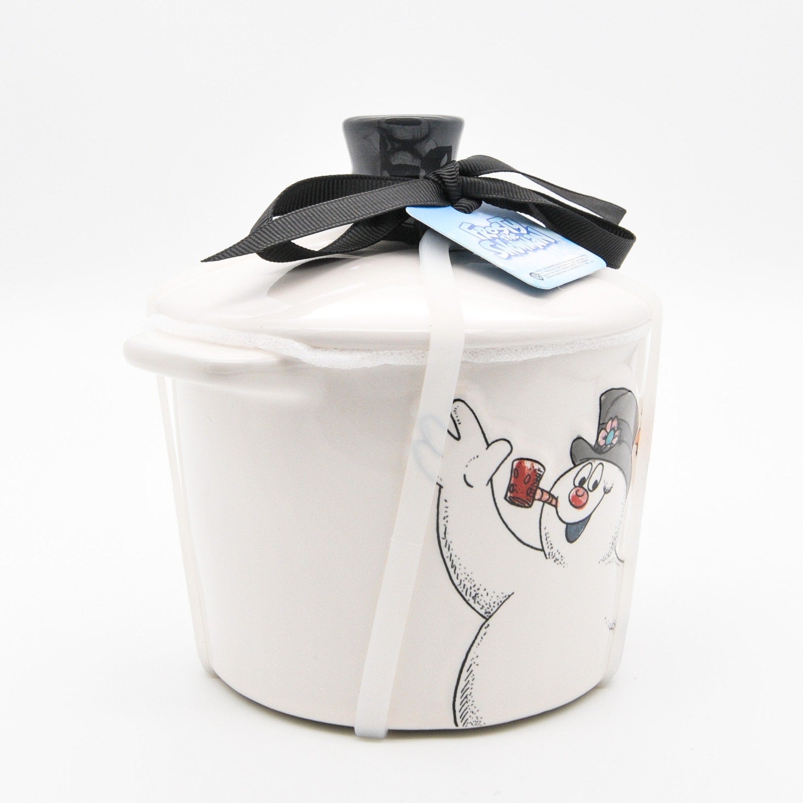 Rae Dunn Frosty The Snowman Baking Dish, Ceramic Holiday Decor for Frosty Fans, New
