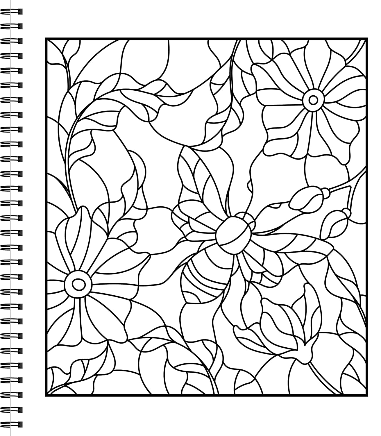 Color & Frame - 3 Books in 1 - Birds, Landscapes, Gardens (Adult Coloring Book - 79 Images to Color)