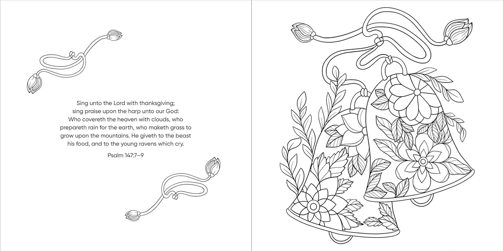Color & Pray: Psalms (Keepsake Coloring Books)