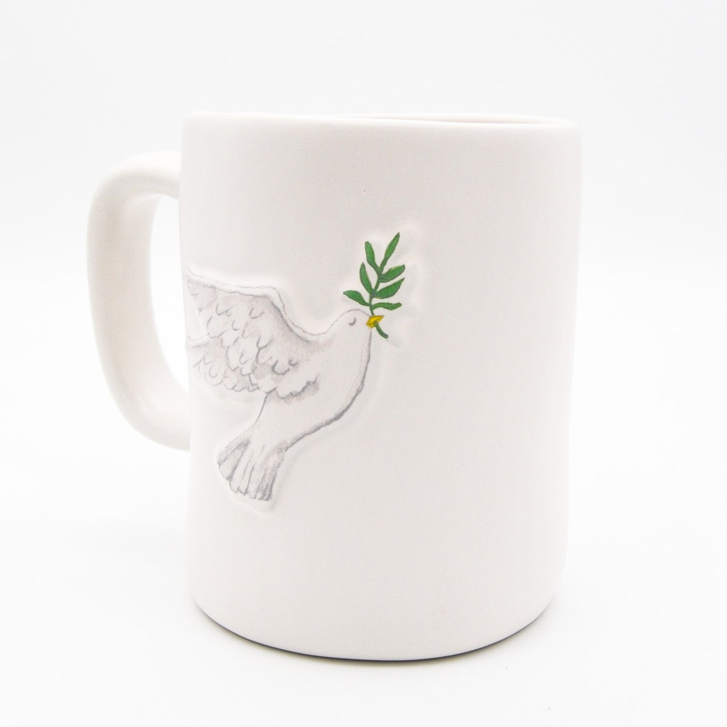 Rae Dunn Christian Mug, Glory In The Highest 16oz Double-Sided Ceramic Coffee Cup Christmas Gift, Brand New Item