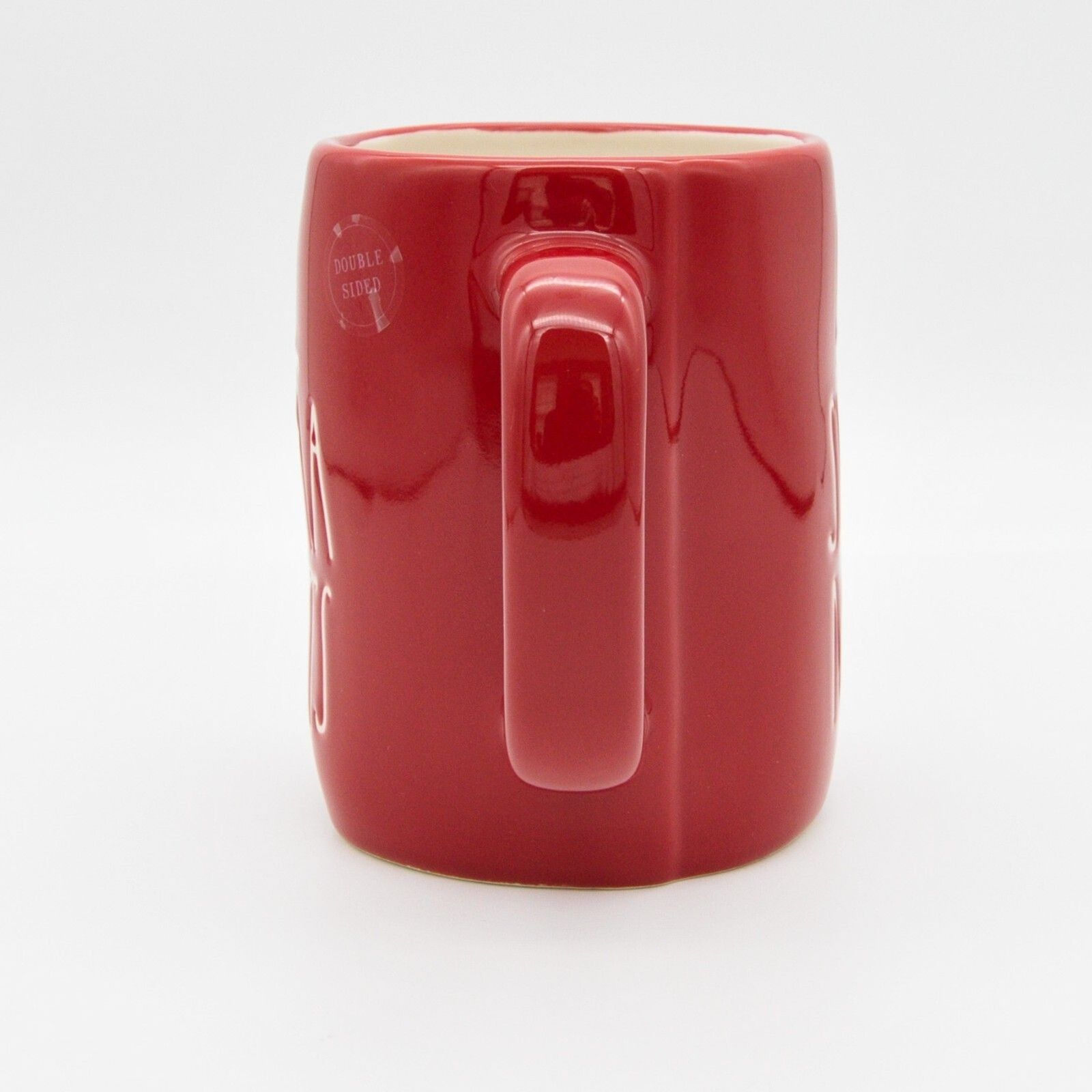 Red Rae Dunn Mug, All Mama Wants for Christmas 16oz Ceramic Coffee Cup Gift, New