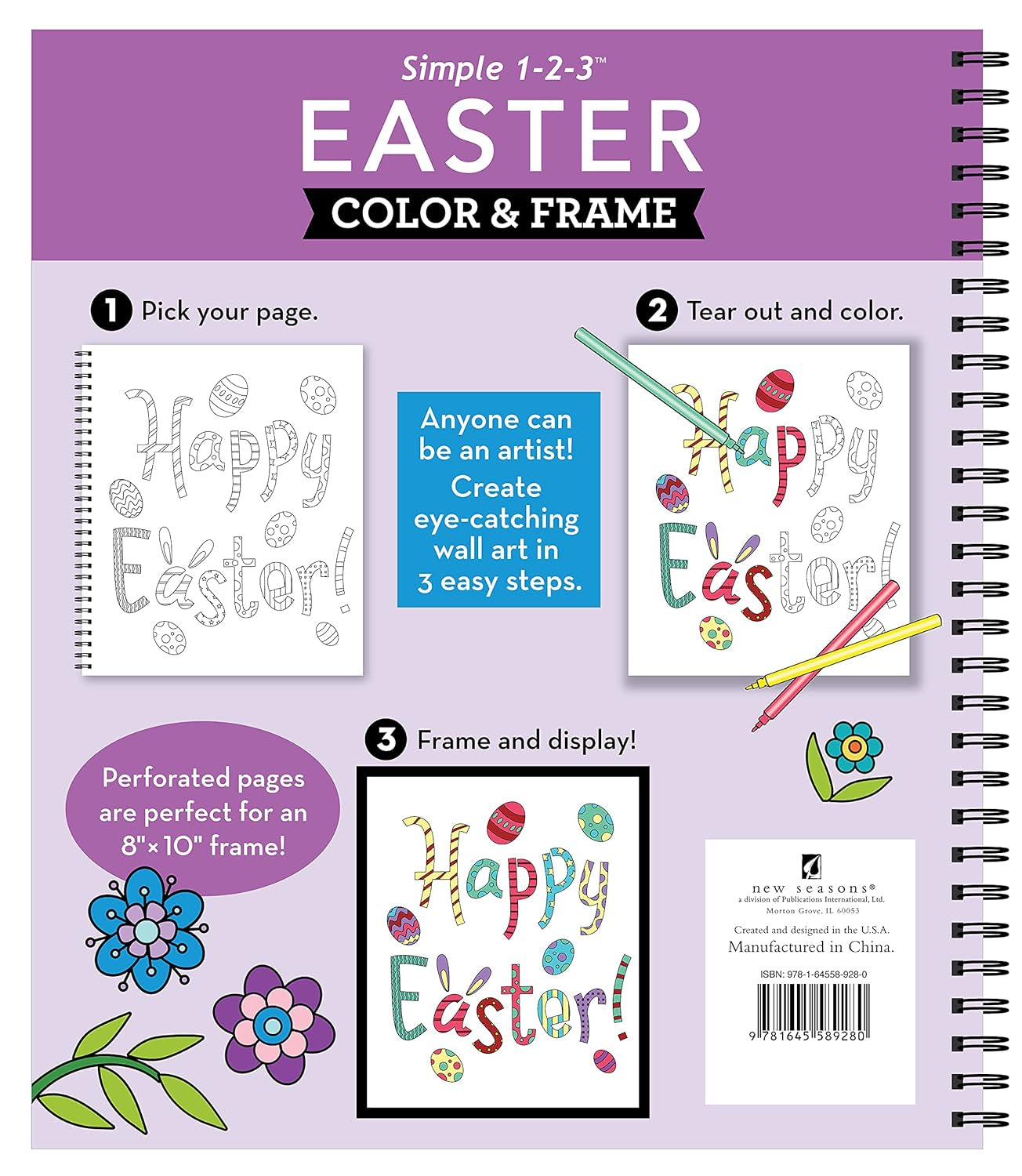 Color & Frame - Easter (Coloring Book)
