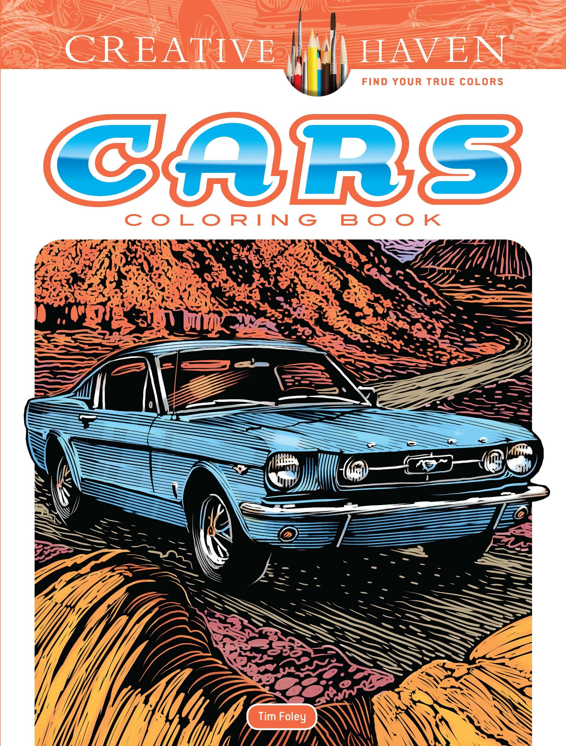 Adult Coloring Cars Coloring Book (Adult Coloring Books: World & Travel)