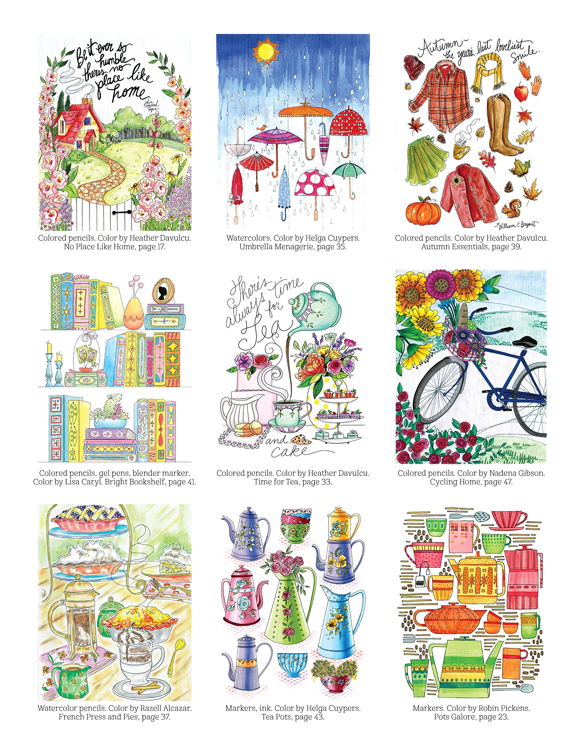 Hygge Happy Coloring Book: Coloring Pages for a Cozy Life (Design Originals) Discover the Scandinavian Secret of Happiness & Enjoy the Good Things in Life with Mellow, Relaxing Hygge Images