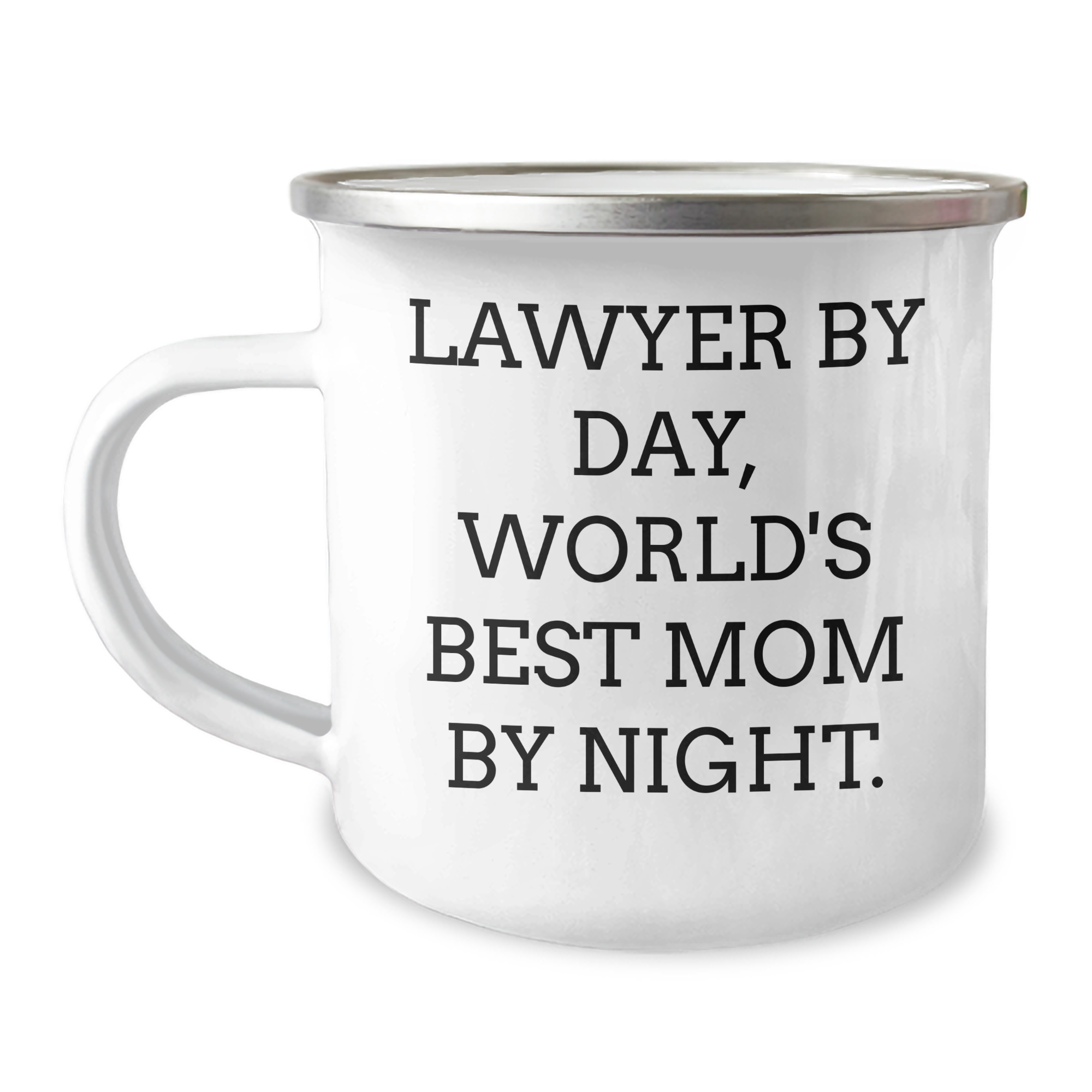 Lawyer Gifts, Funny Camping Mug, Lawyer By Day, World's Best Mom By Night, Gifts from Family for Father's Day