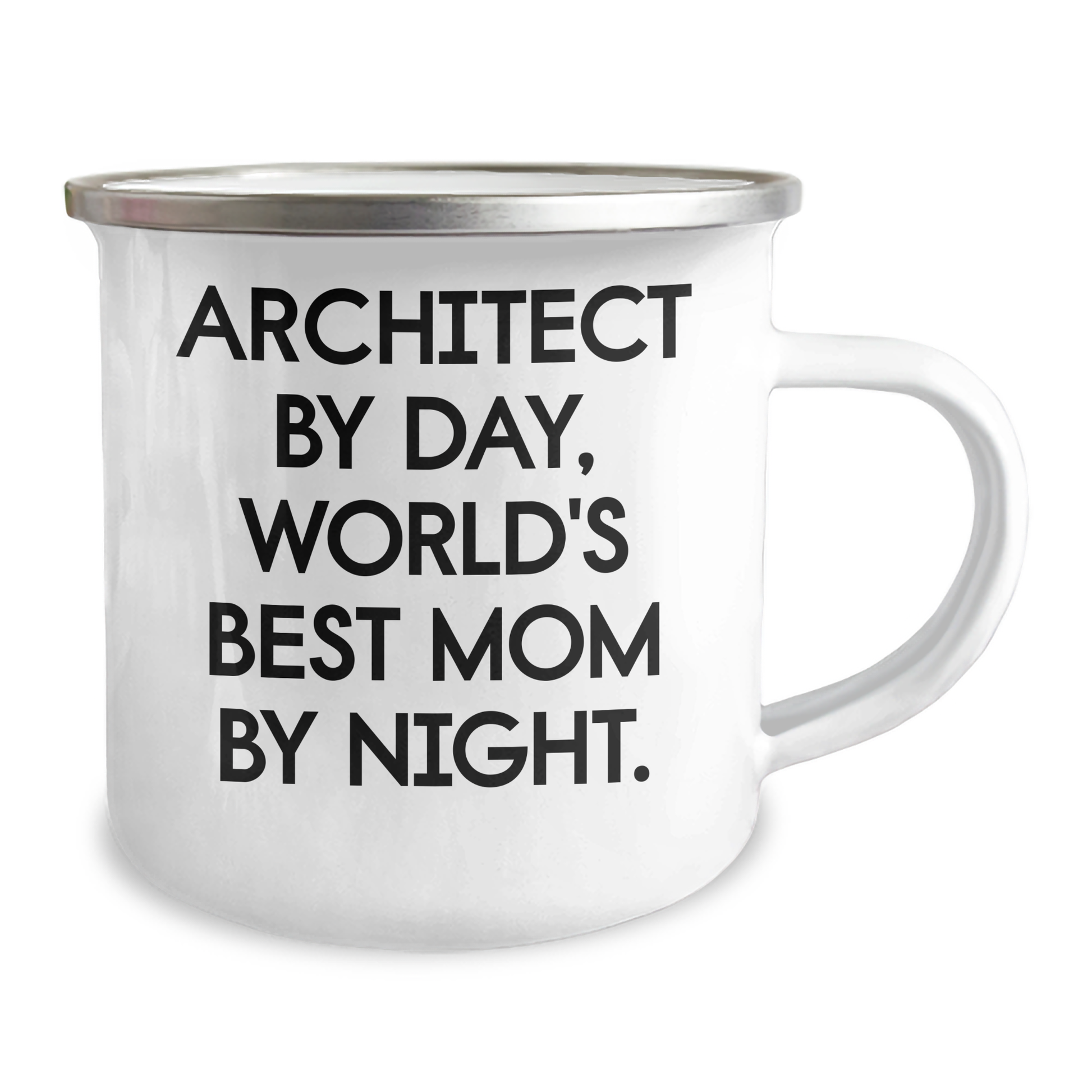 Architect Gifts by Day, World's Best Dad by Night - Funny Camping Mug for Father's Day - Gifts from Men to Architect - Image 2
