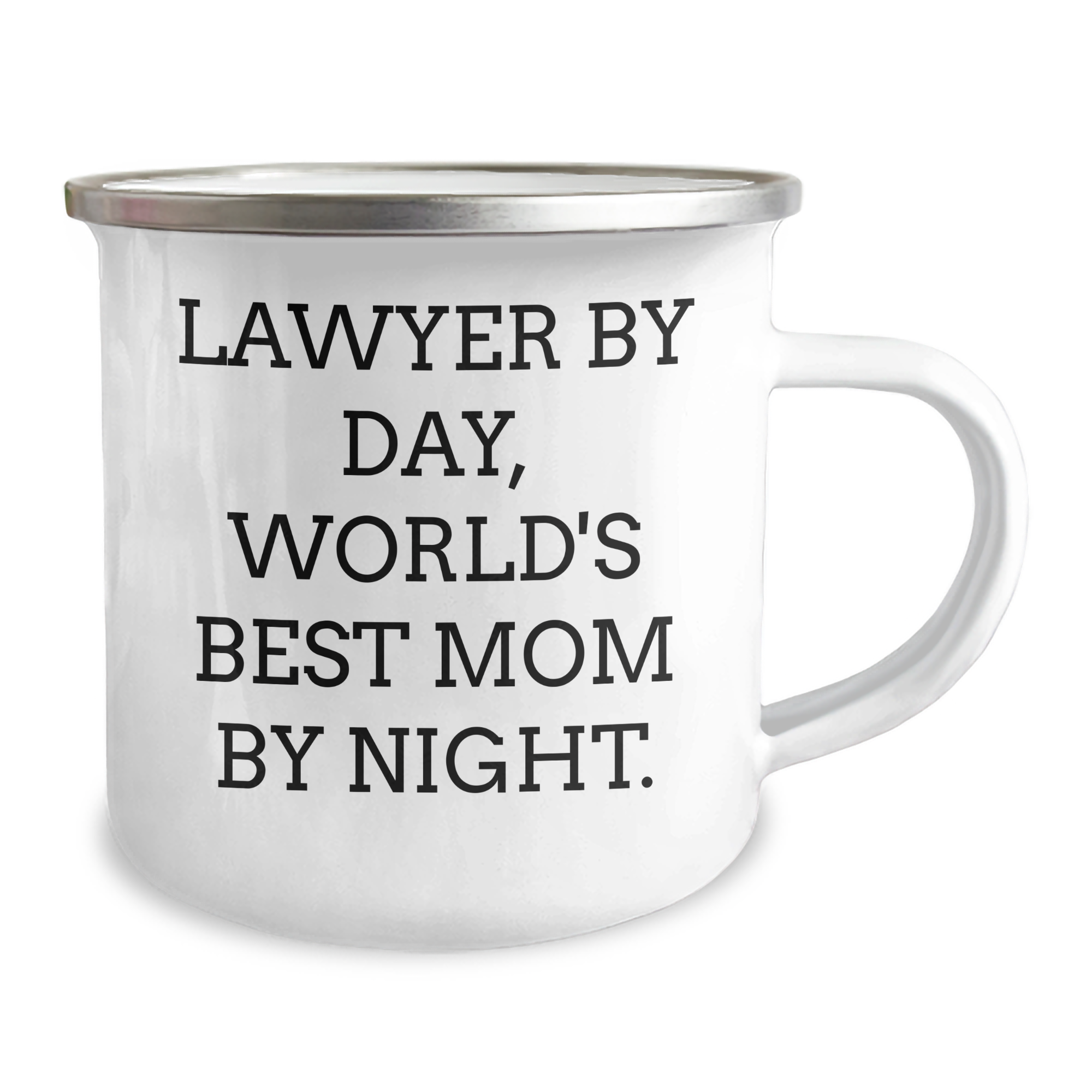 Lawyer Gifts, Funny Camping Mug, Lawyer By Day, World's Best Mom By Night, Gifts from Family for Father's Day - Image 2