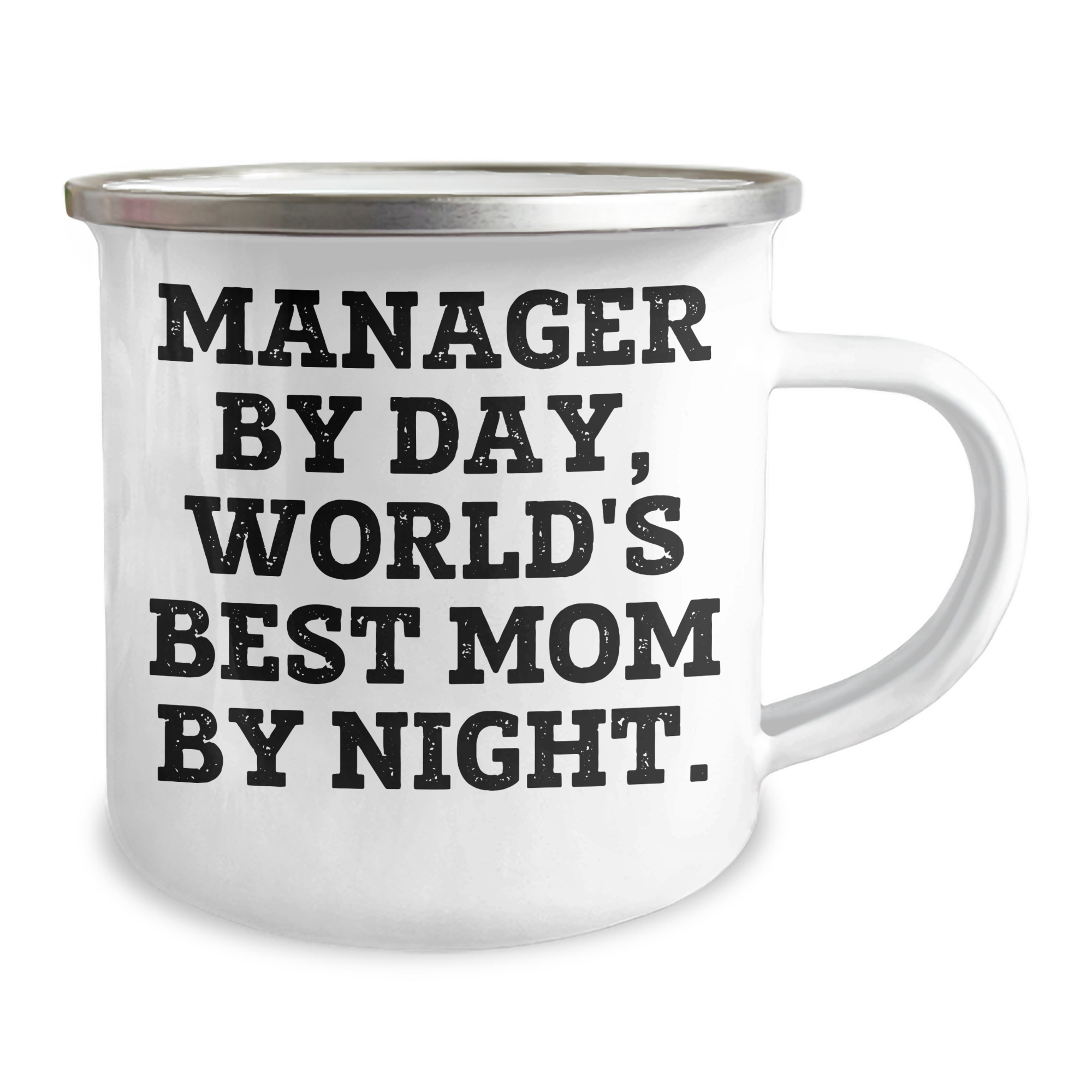 Manager by Day, World's Best Mom by Night - Funny Camping Mug for Dad, Unique Father's Day Unique Gifts from Men to Men - Image 2