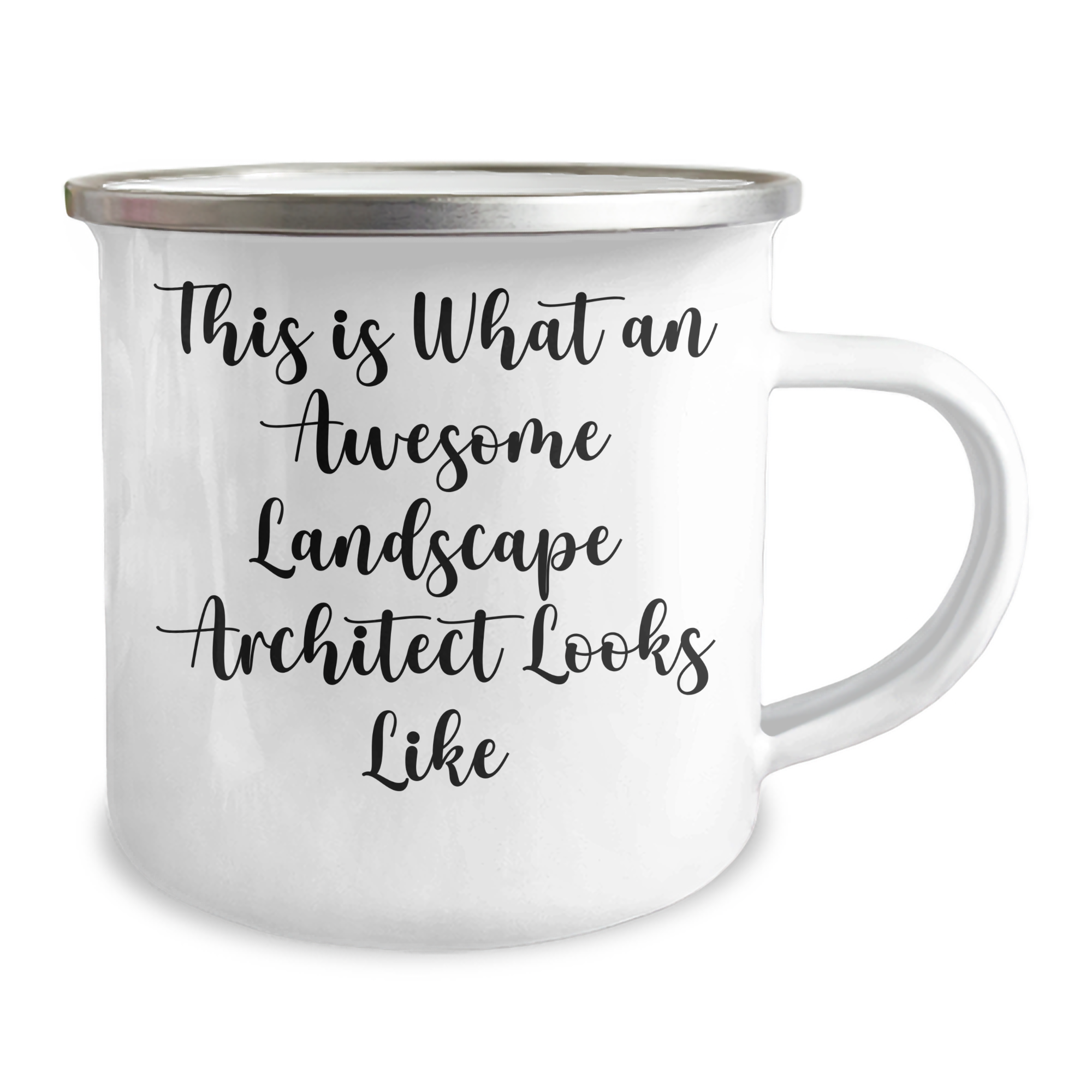 Landscape Architect Inspirational Gifts from Friends for Him on Father's Day - Camping Mug This Is What An Awesome Landscape Architect Looks Like - Image 2