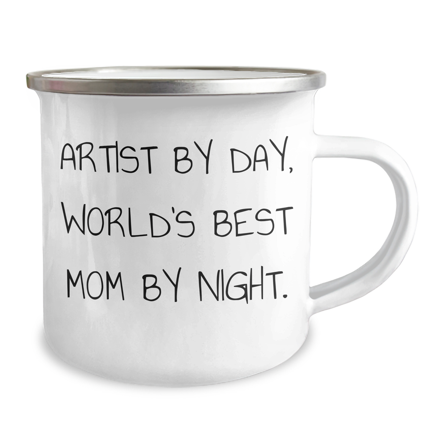 Artist Gifts for Dad by Day, World's Best Camp Master by Night - Funny Camping Mug for Father's Day from Men - Image 2