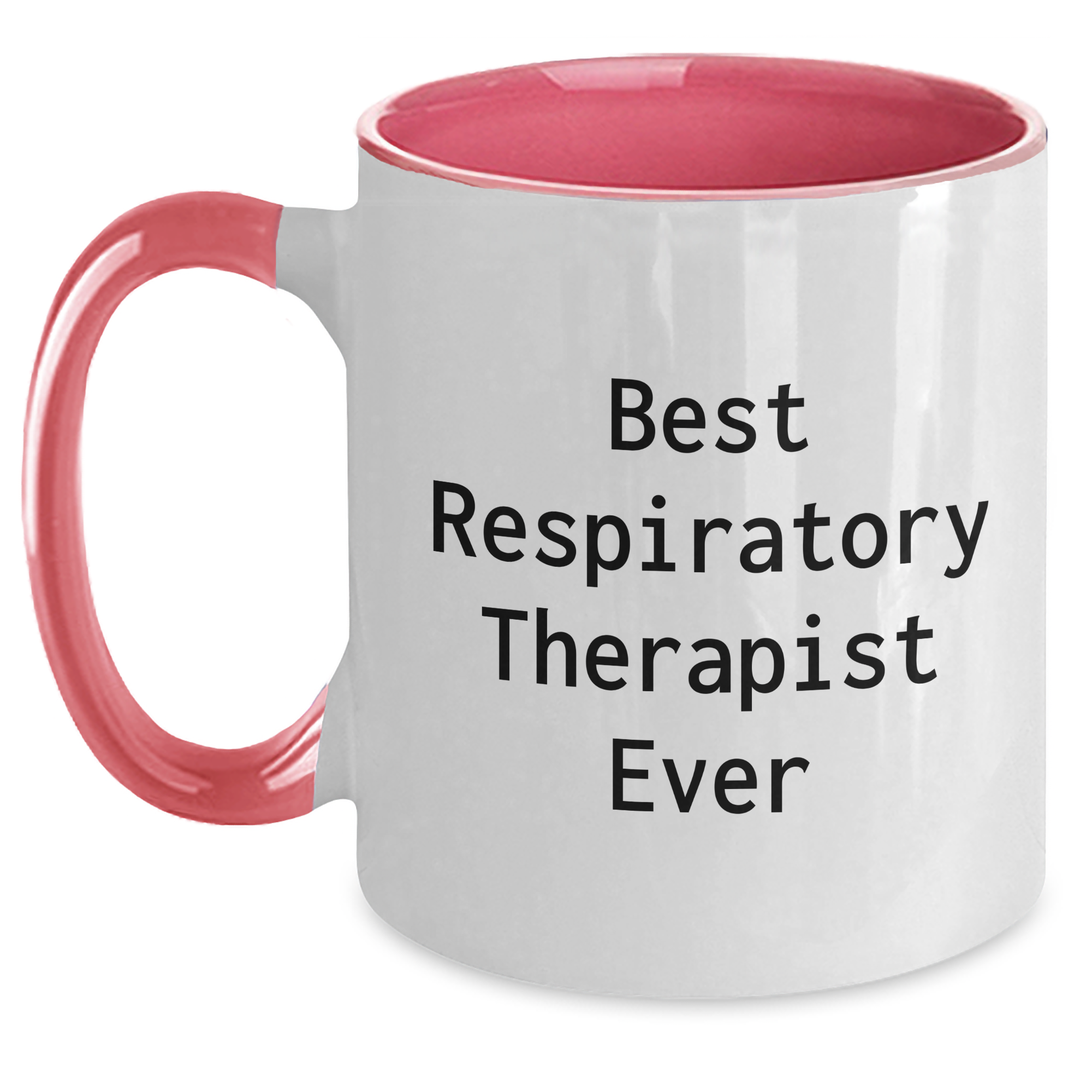 Funny Best Respiratory Therapist Ever Gifts from Friends for Men Unique Two Tone Coffee Mugs for Graduation - Main