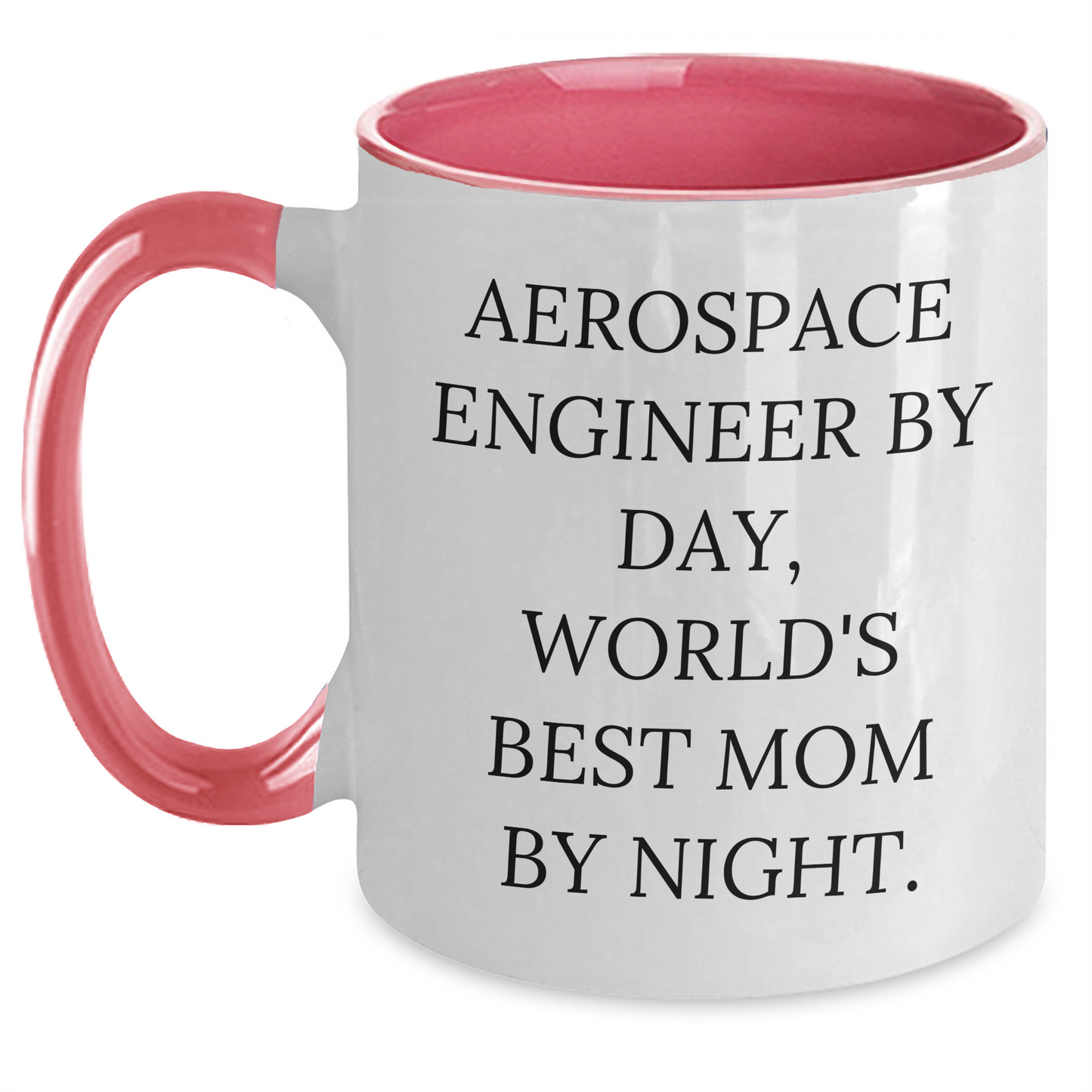 Aerospace Engineer Quotes Funny Two Tone Coffee Mugs Gifts from Men for Father's Day Unique Present - Main
