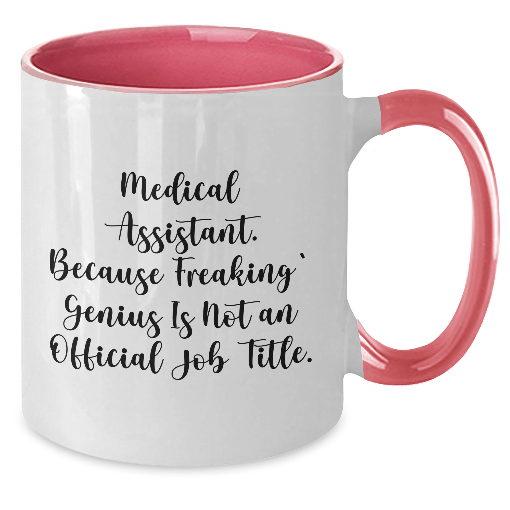 Medical Assistant Humor Gifts from Coworkers for Medical Assistants, Funny Two Tone Coffee Mugs for Father's Day - Additional
