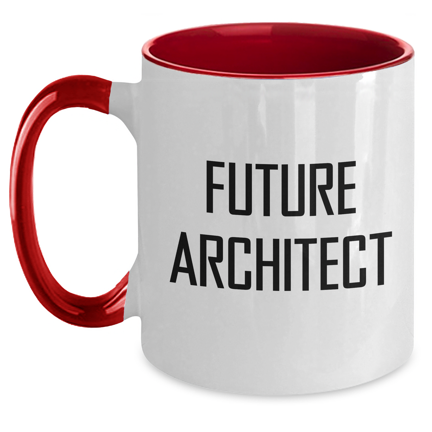 Funny Future Architect Gifts, Inspirational Two Tone Coffee Mugs for Mom's Day, Gifts from Men to Women, Family, Friends, Coworkers, Unique Ideas - Main