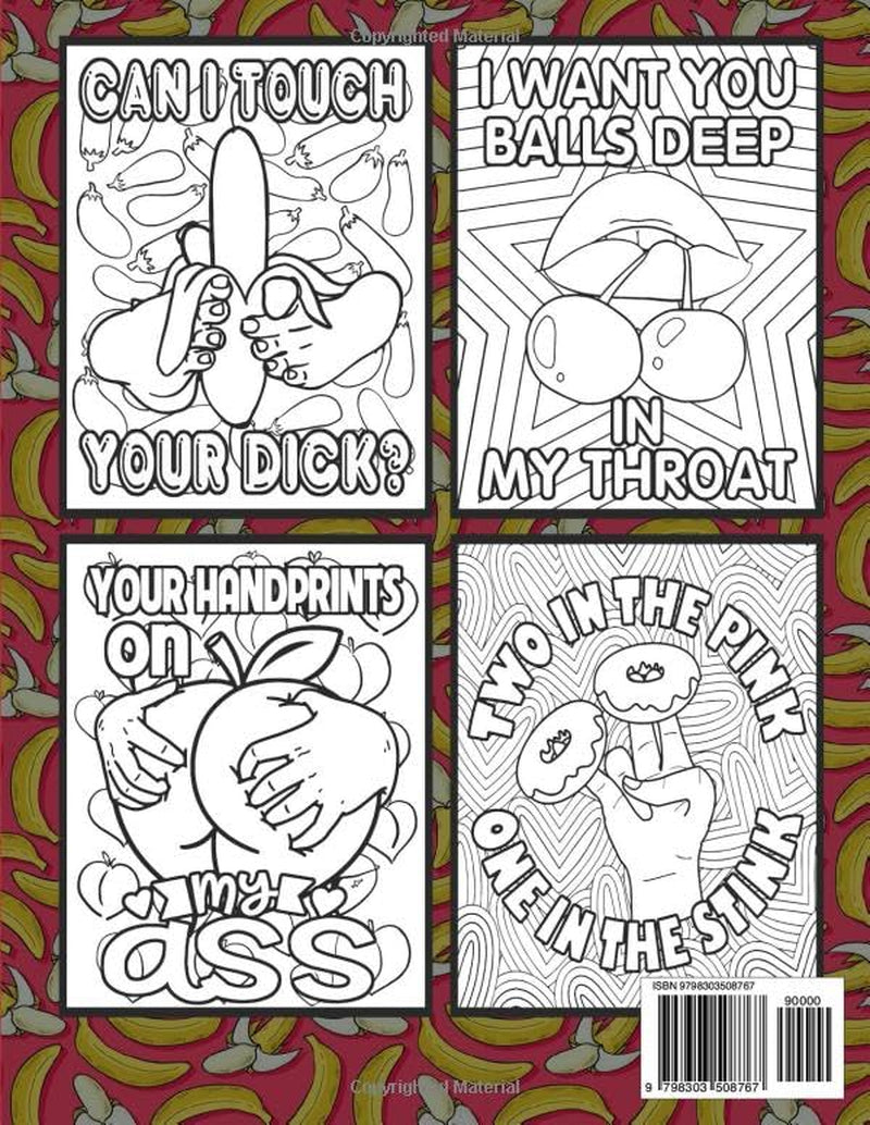Talk Dirty to Me, Naughty Adult Coloring Book for Women: Erotic Gift for Couples, Gift for Long-Distance Relationships