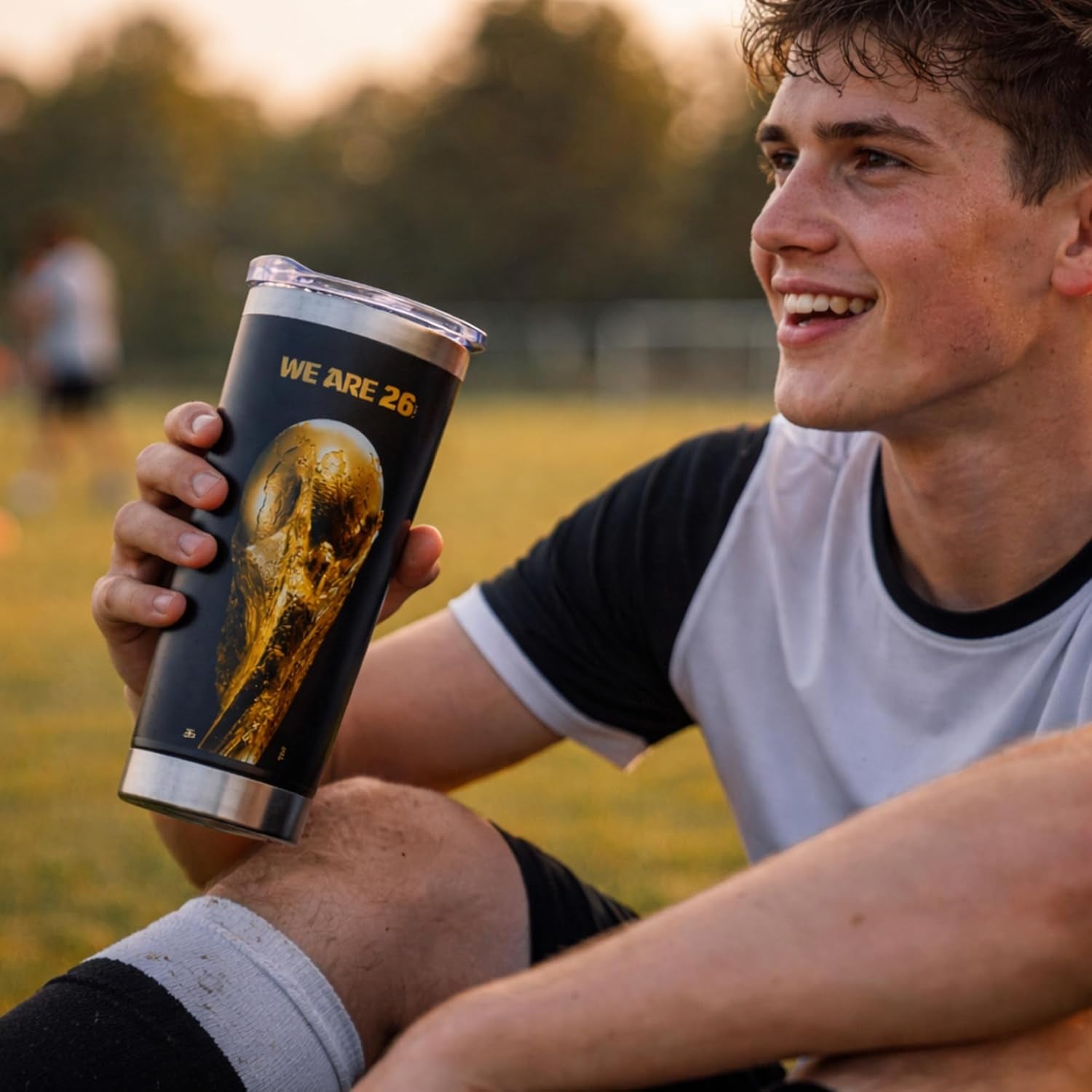 Official FIFA World Cup 2026 Tumbler – 18oz Insulated Travel Mug