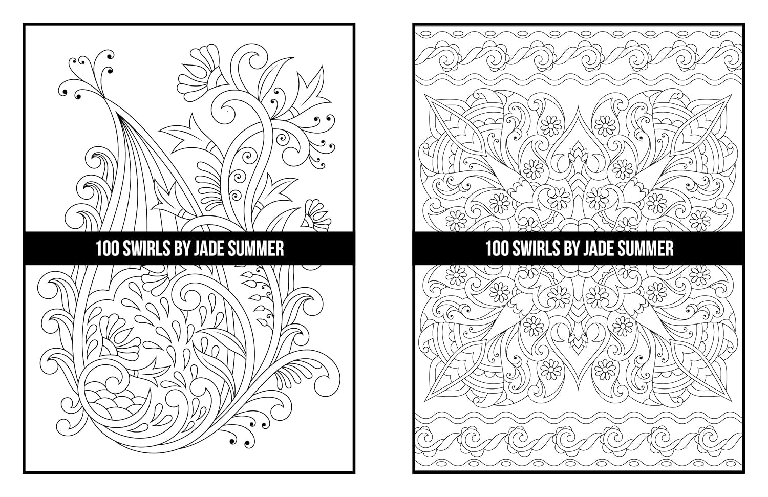 100 Swirls Coloring Book: for Adults with Fun, Easy, and Relaxing Designs