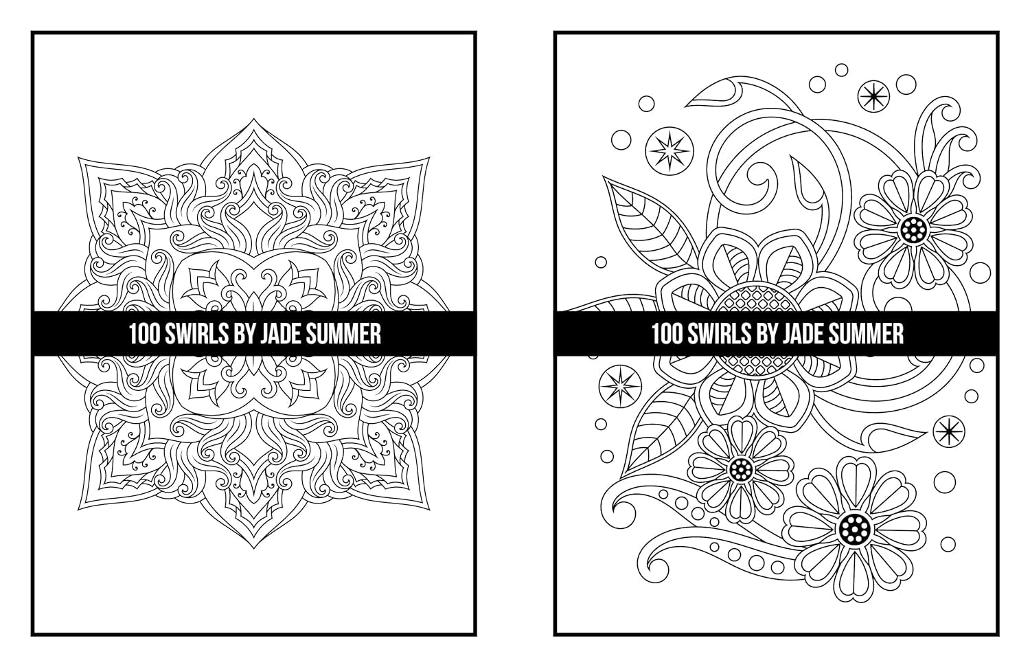 100 Swirls Coloring Book: for Adults with Fun, Easy, and Relaxing Designs