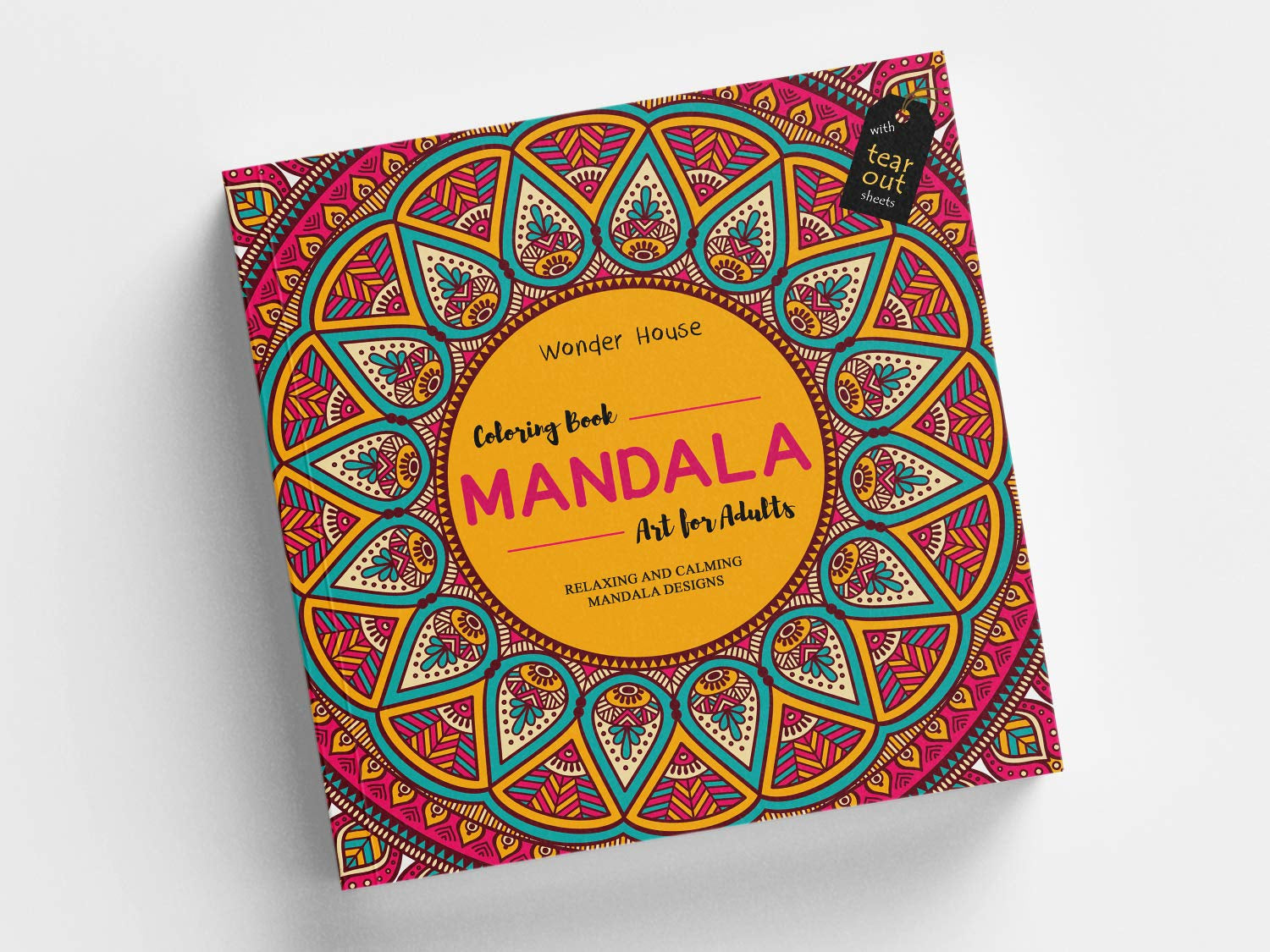 Mandala Art: Colouring Books for Adults with Tear Out Sheets
