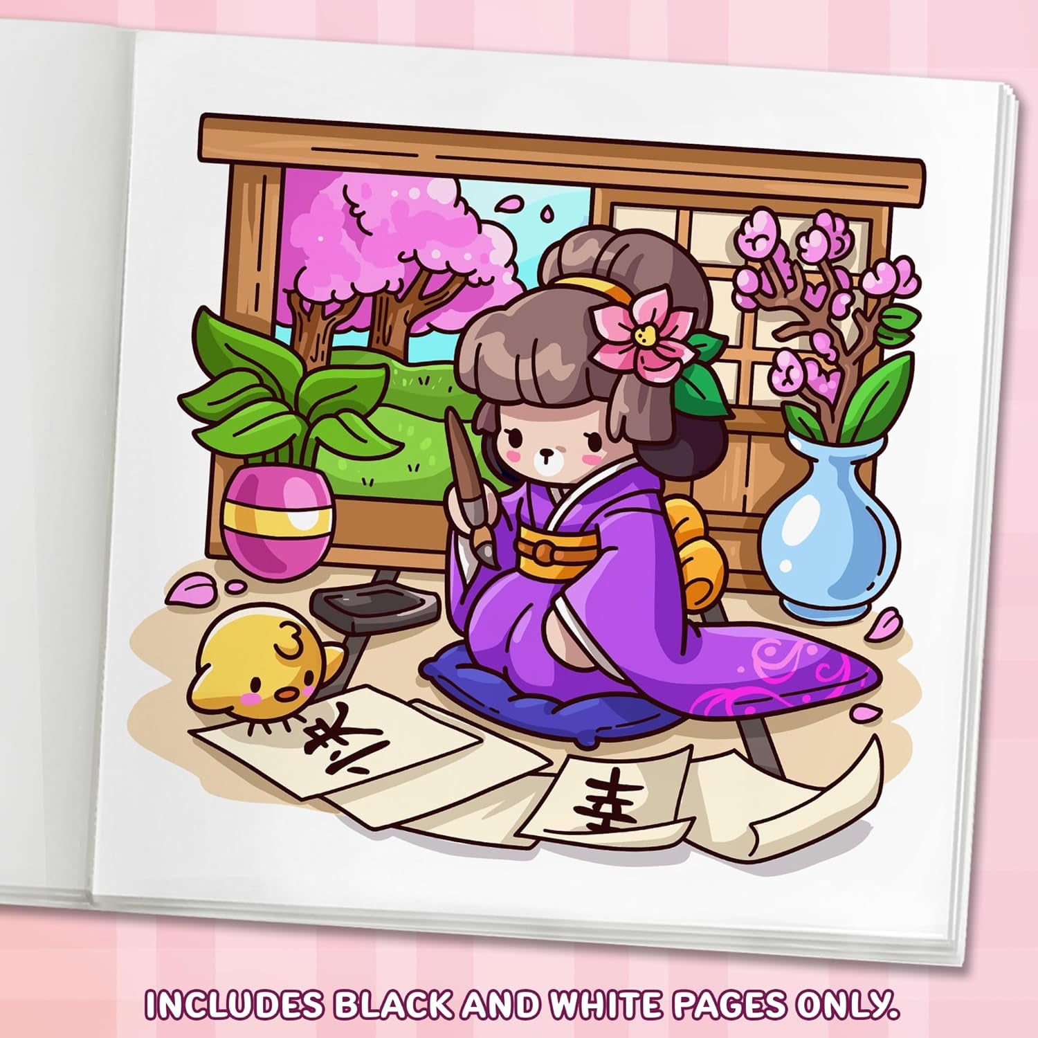 Cozy Japan: Cute Coloring Book for Adults and Teens with Charming Characters and Delightful Japanese Scenes for Relaxation (Comfy and Cozy Coloring Books)