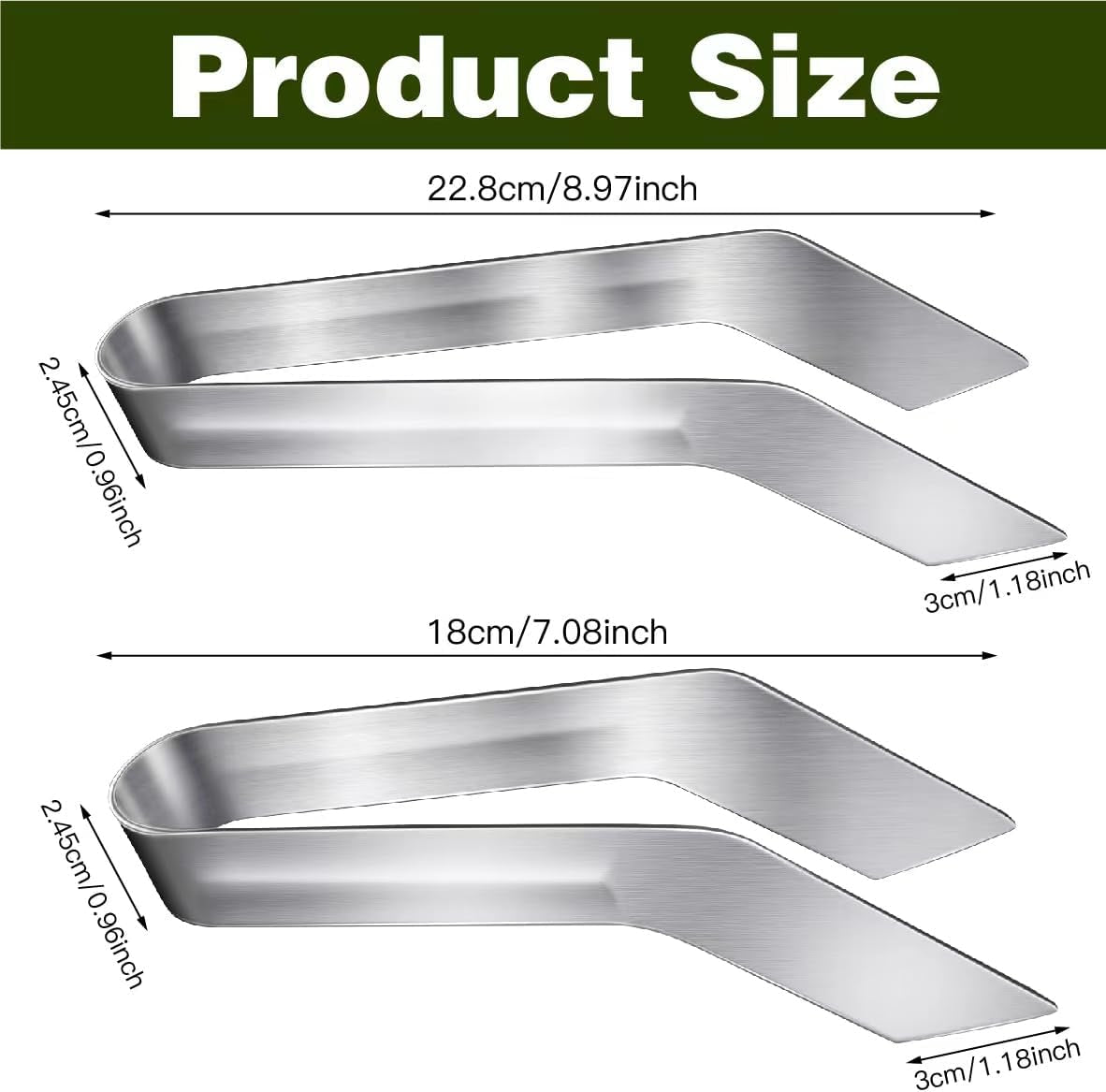 Seedling Transplanting Tongs,Small Seedling Tongs Transplanting Tool Horticultural Plant Transplants Protect Plant Roots to Minimize Damage (S/L 2Pcs)