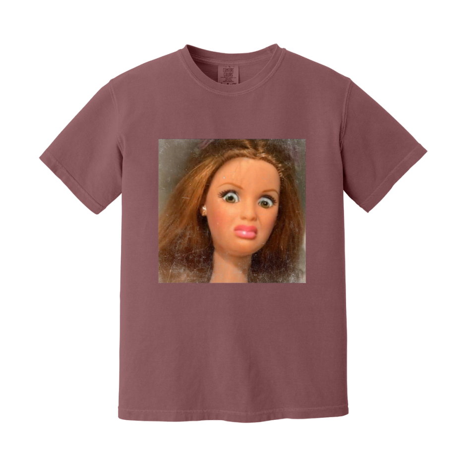 Disgusted Doll Face Shirt Comfort Colors Tshirt
