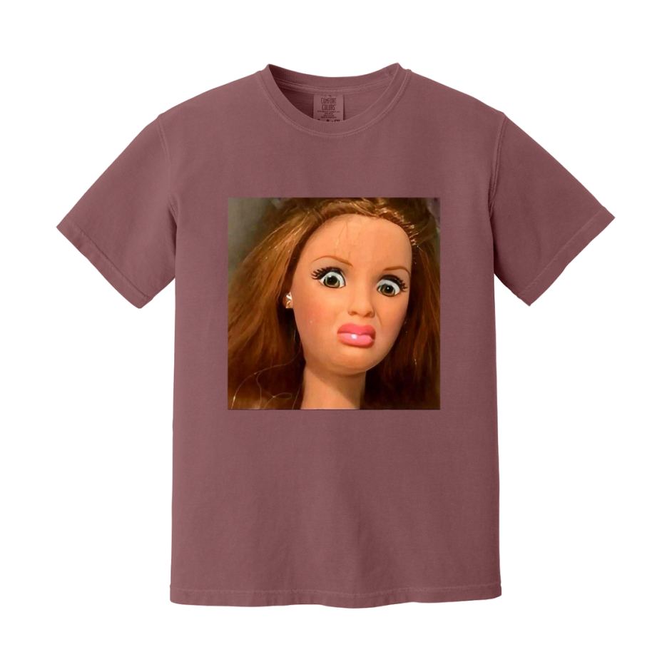 Disgusted Doll Face Shirt Comfort Colors Tshirt