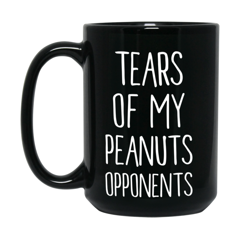 Tears Of My Peanuts Opponents Mug